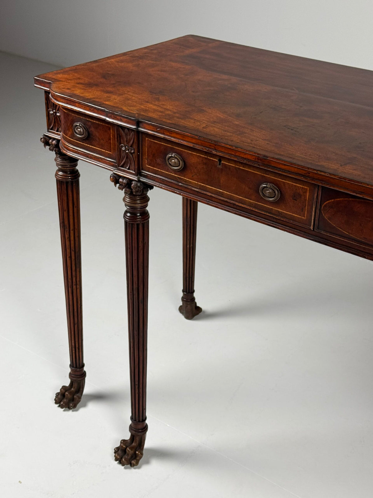 English Regency Style Mahogany Sideboard, Late 20th Century, photo 19