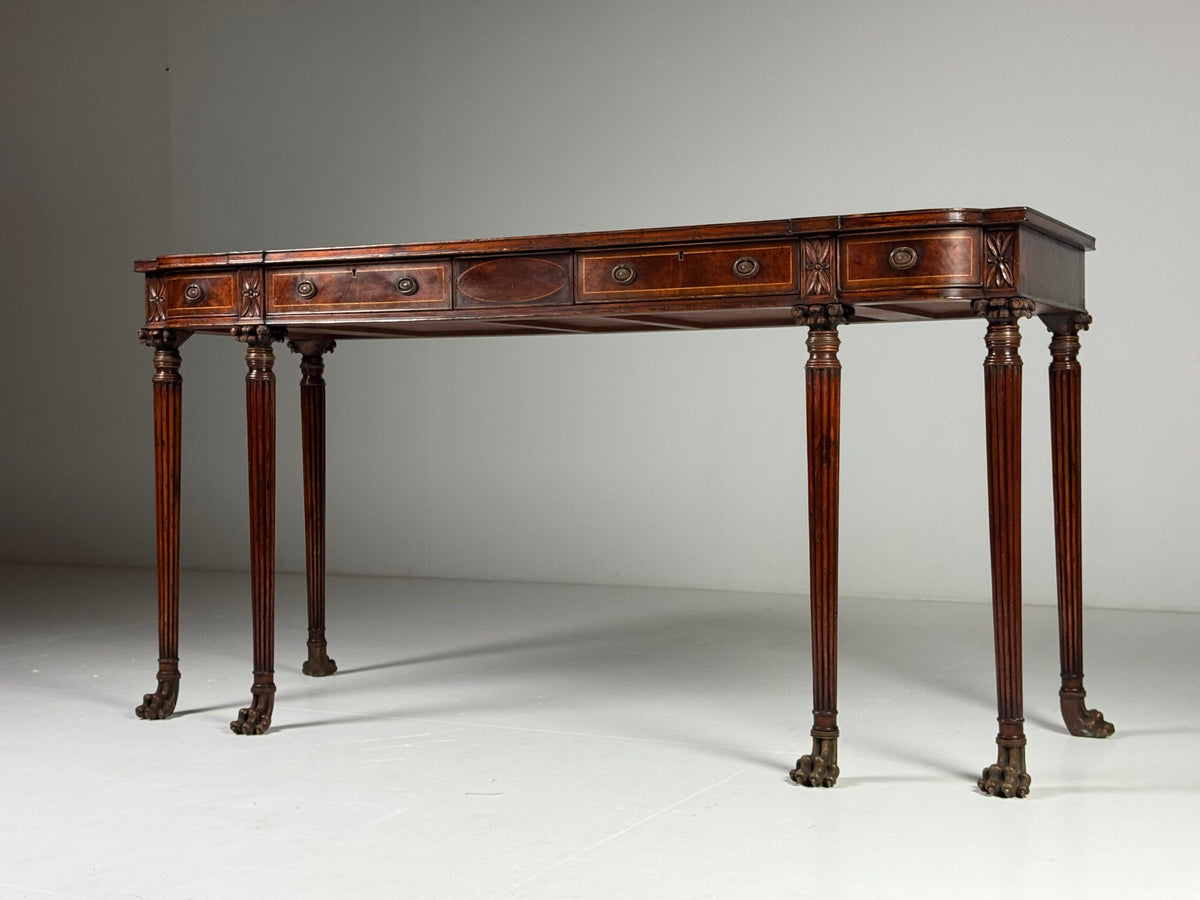 English Regency Style Mahogany Sideboard, Late 20th Century, photo 39
