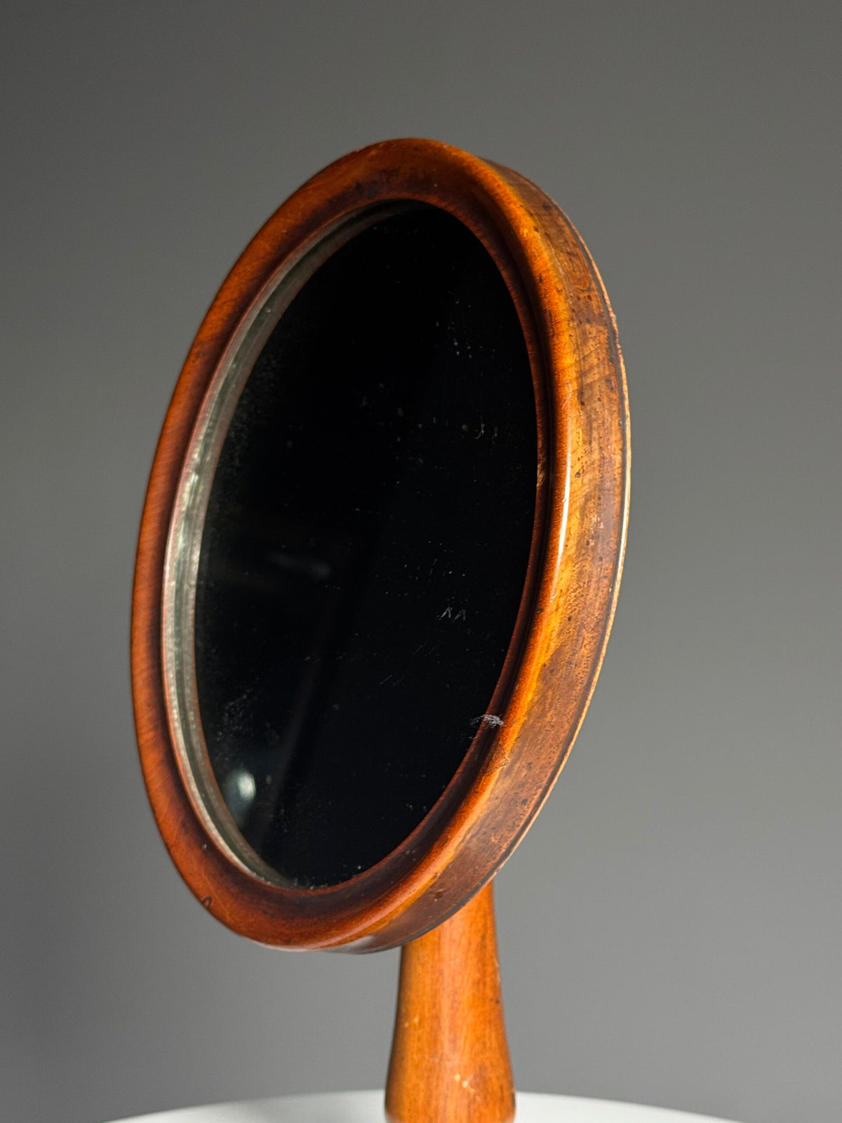 English Mahogany Make-up Mirror, Late 19th Century, photo 4