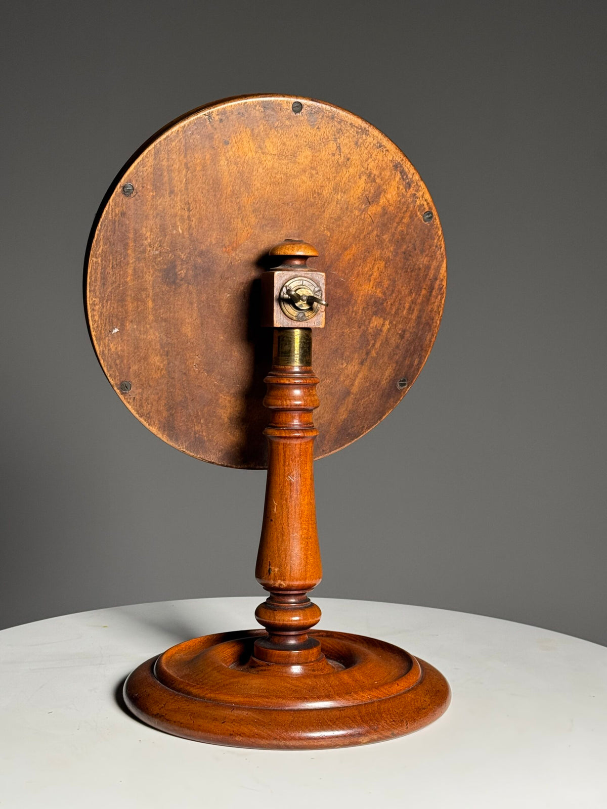 English Mahogany Make-up Mirror, Late 19th Century, photo 10
