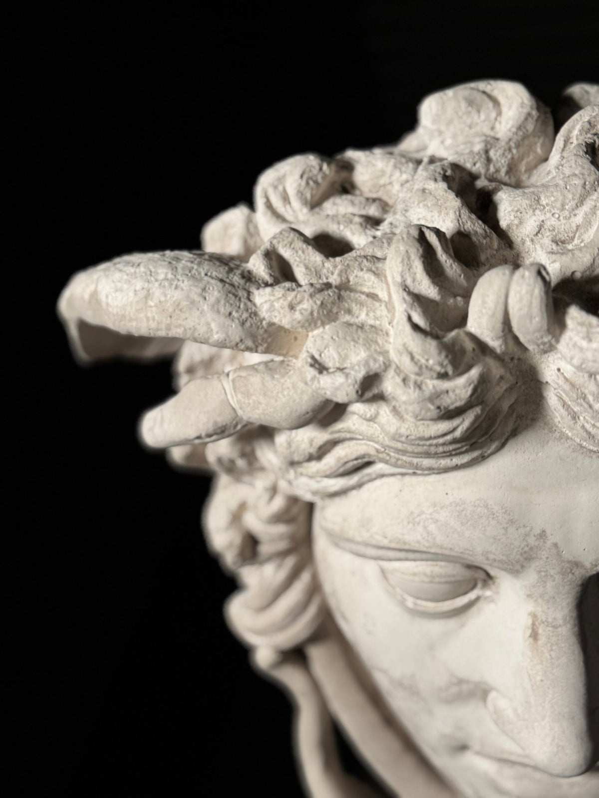 Plaster Medusa Wall Decoration, photo 5