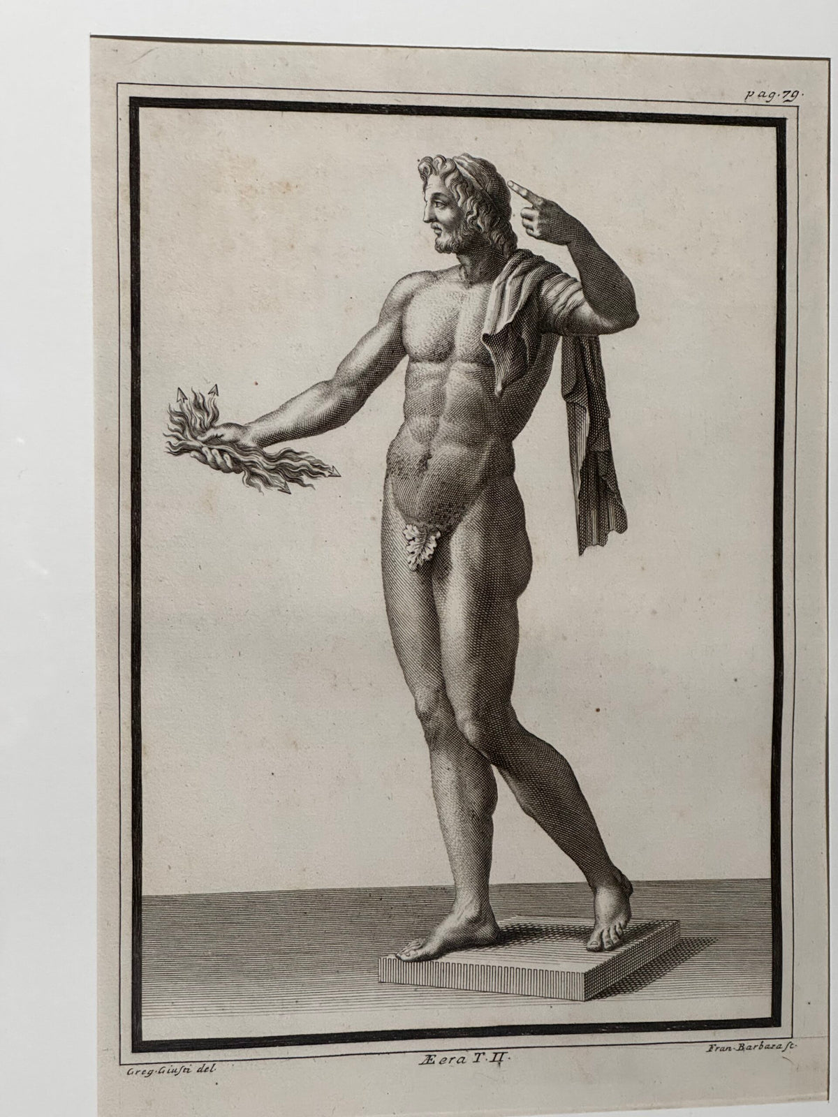 Set of Six Classical Engravings, c. 1860, photo 13