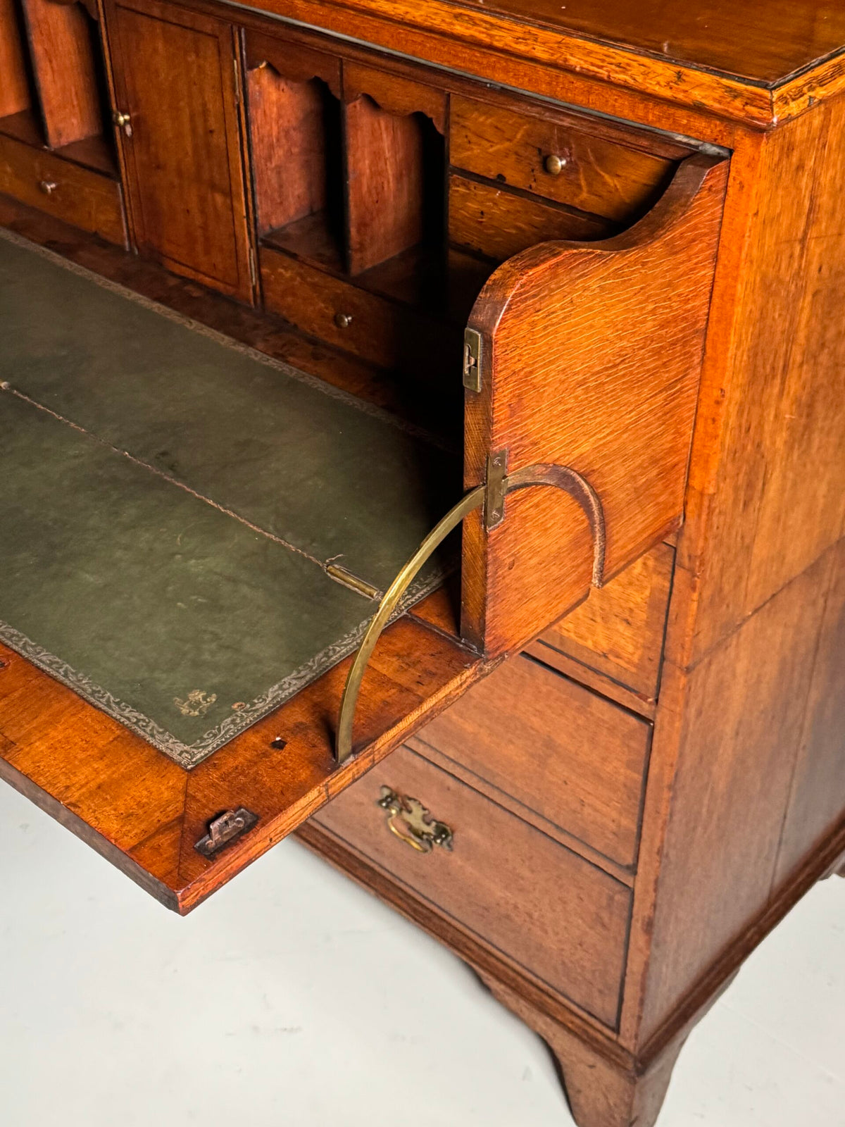 English Oak Bureau Bookcase, circa 1800, photo 21