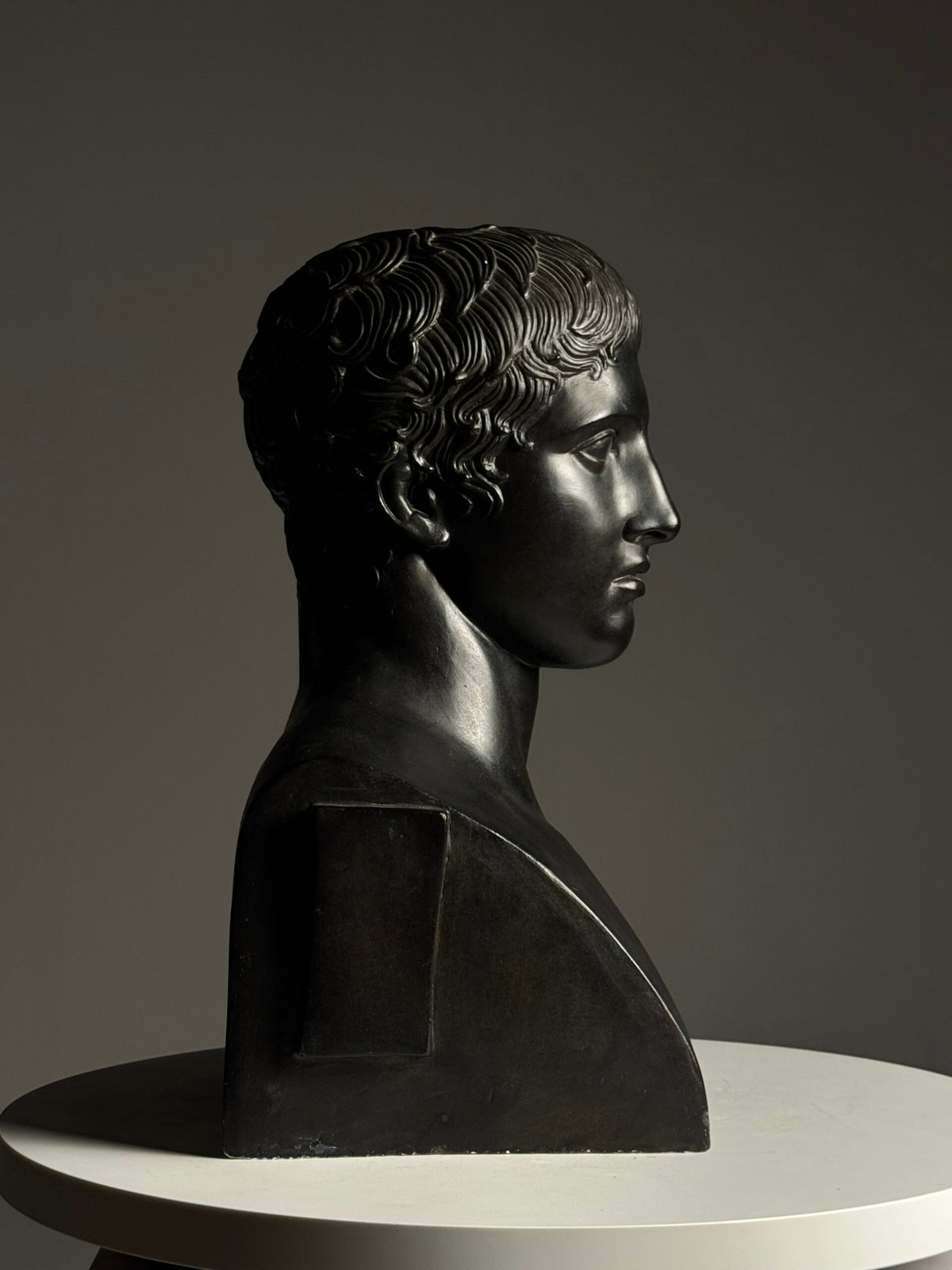 Plaster Bust of Doryphoros, Late 20th Century, photo 21