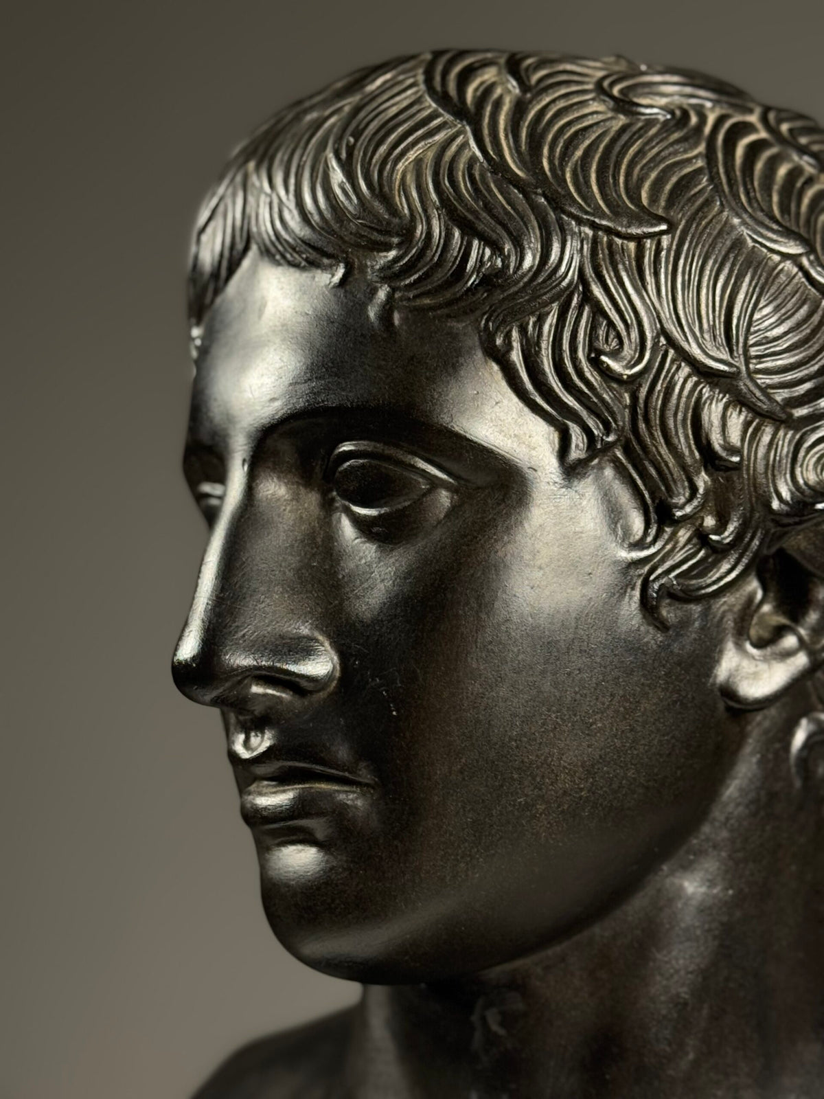 Plaster Bust of Doryphoros, Late 20th Century, photo 10