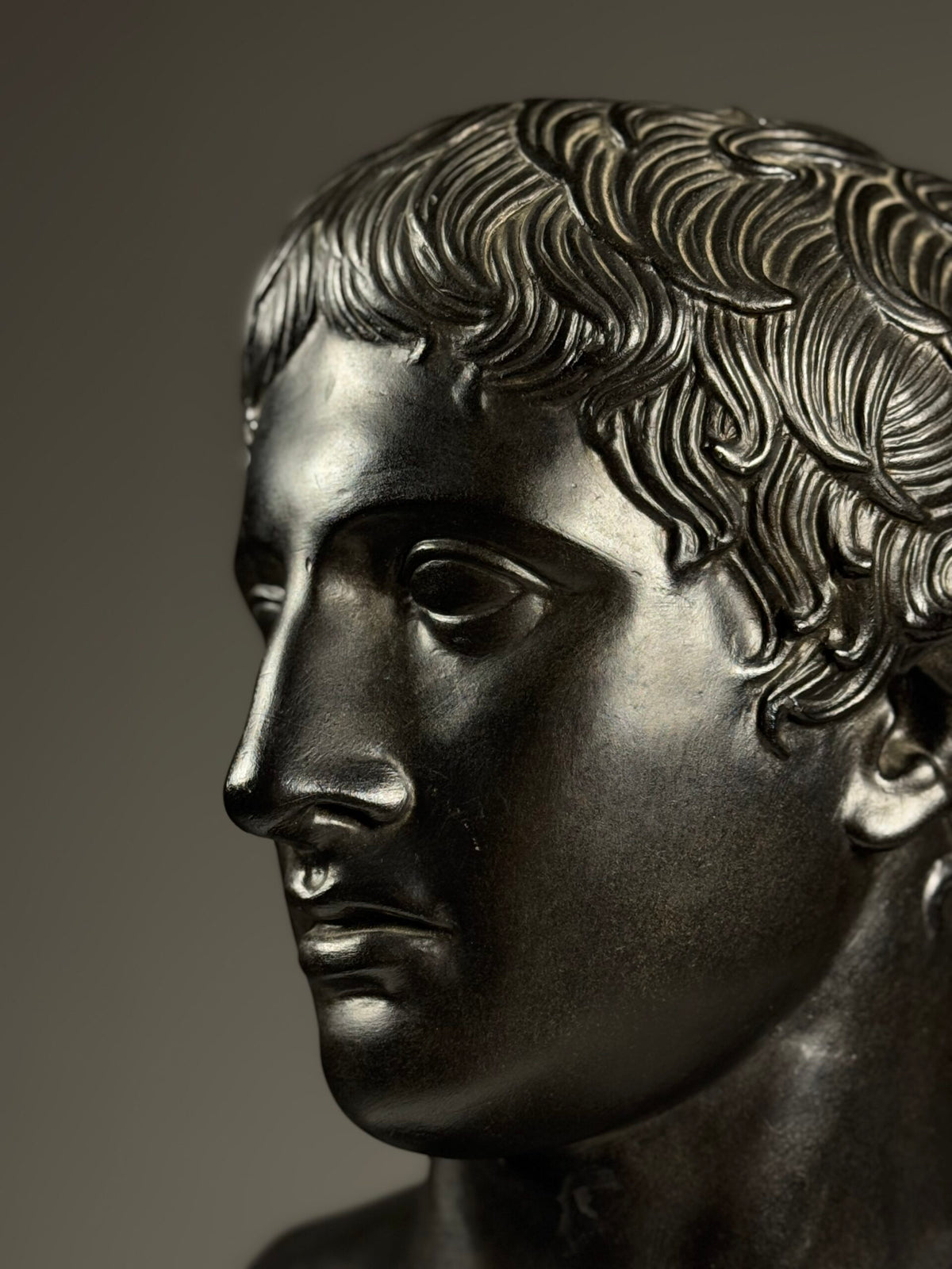 Plaster Bust of Doryphoros, Late 20th Century, photo 9