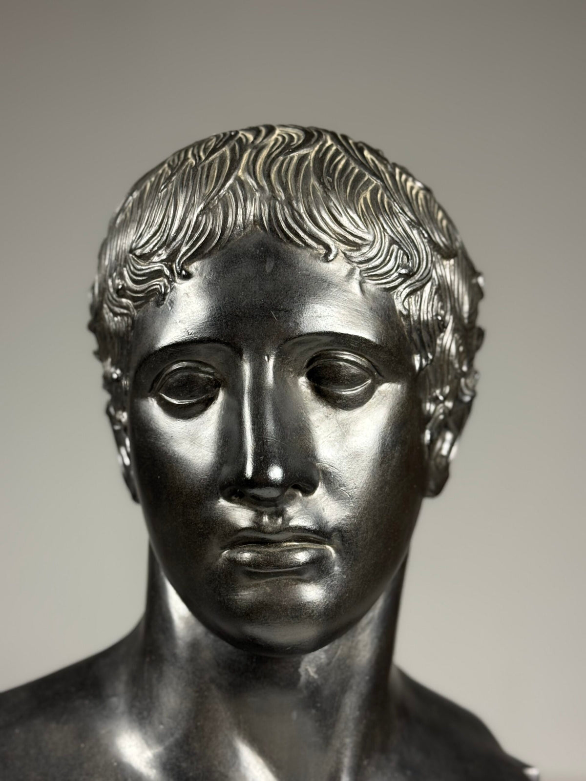 Plaster Bust of Doryphoros, Late 20th Century, photo 2