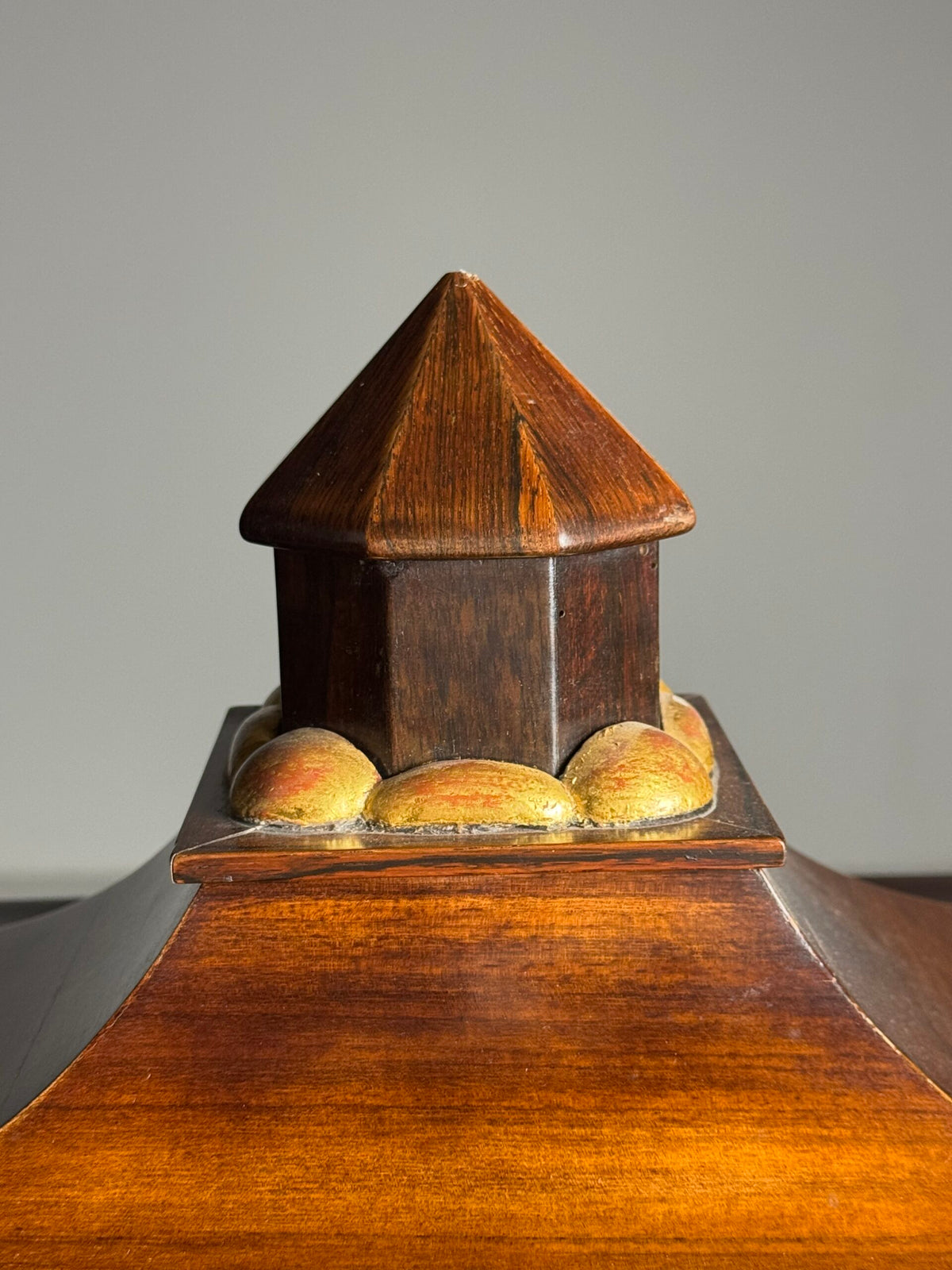 18th Century Architectural Marquetry Table Cabinet, photo 18