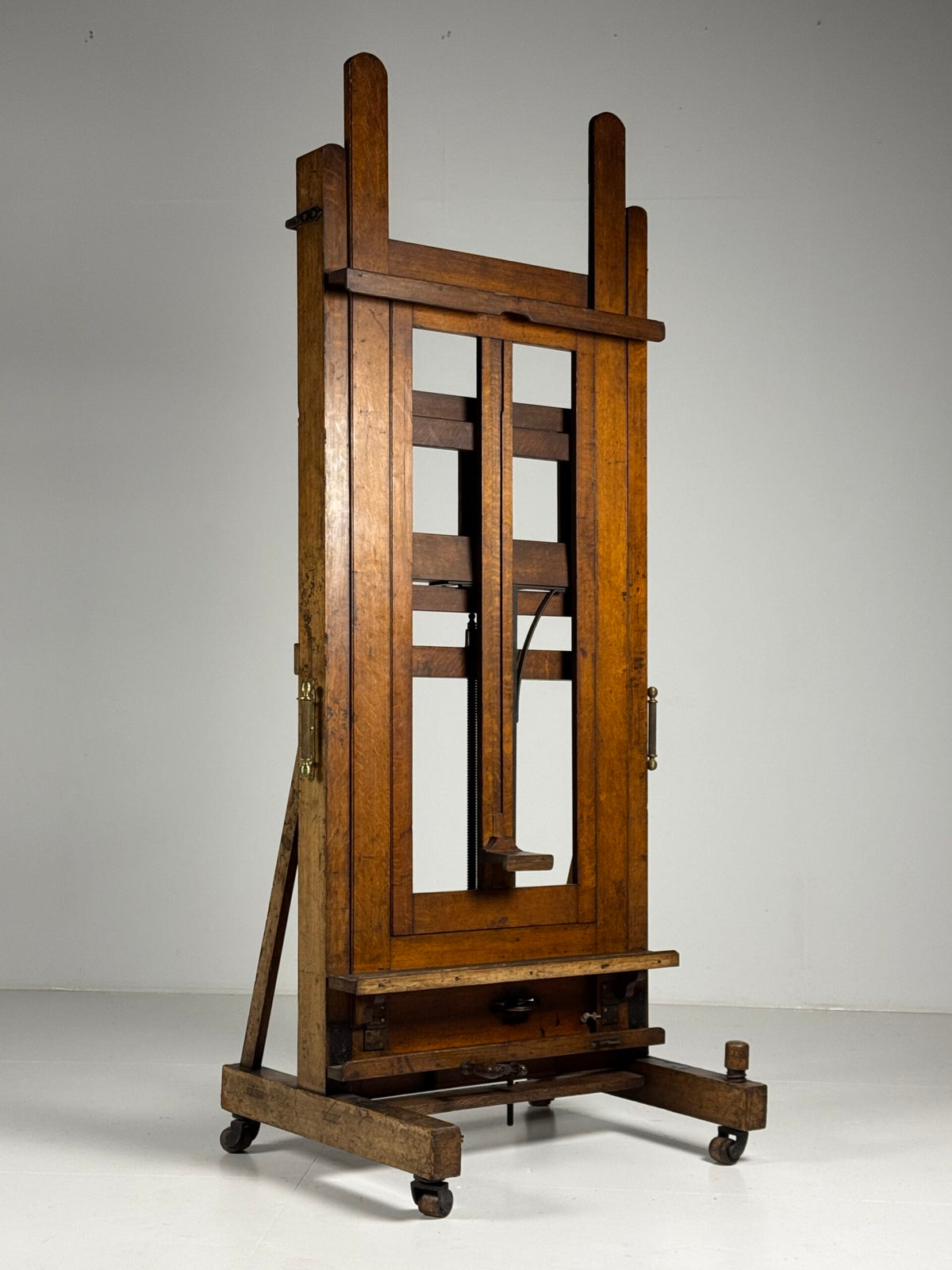 Largest Antique Artist's Easel, circa 1880 to 1900, photo 1