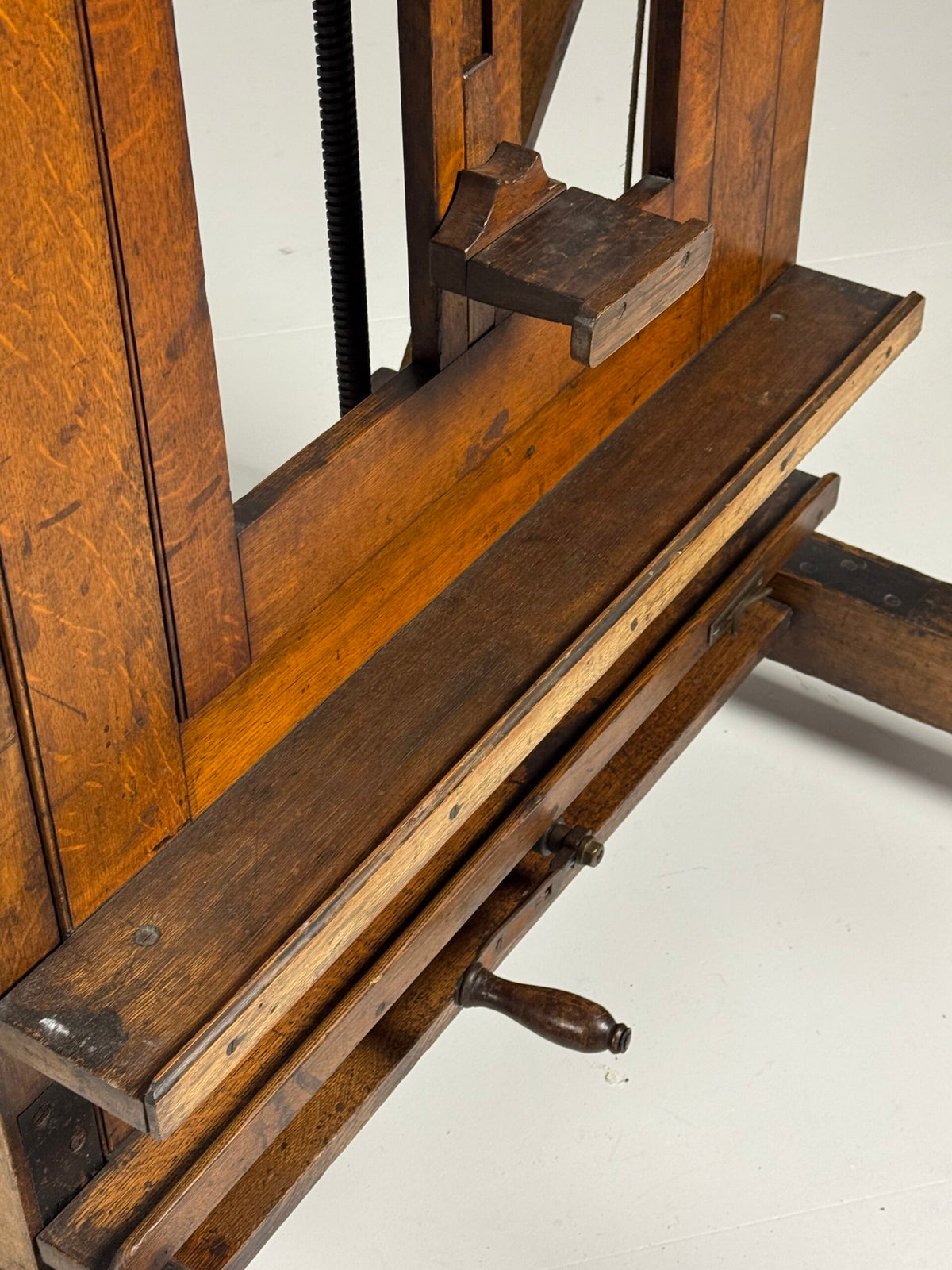 Largest Antique Artist's Easel, circa 1880 to 1900, photo 14