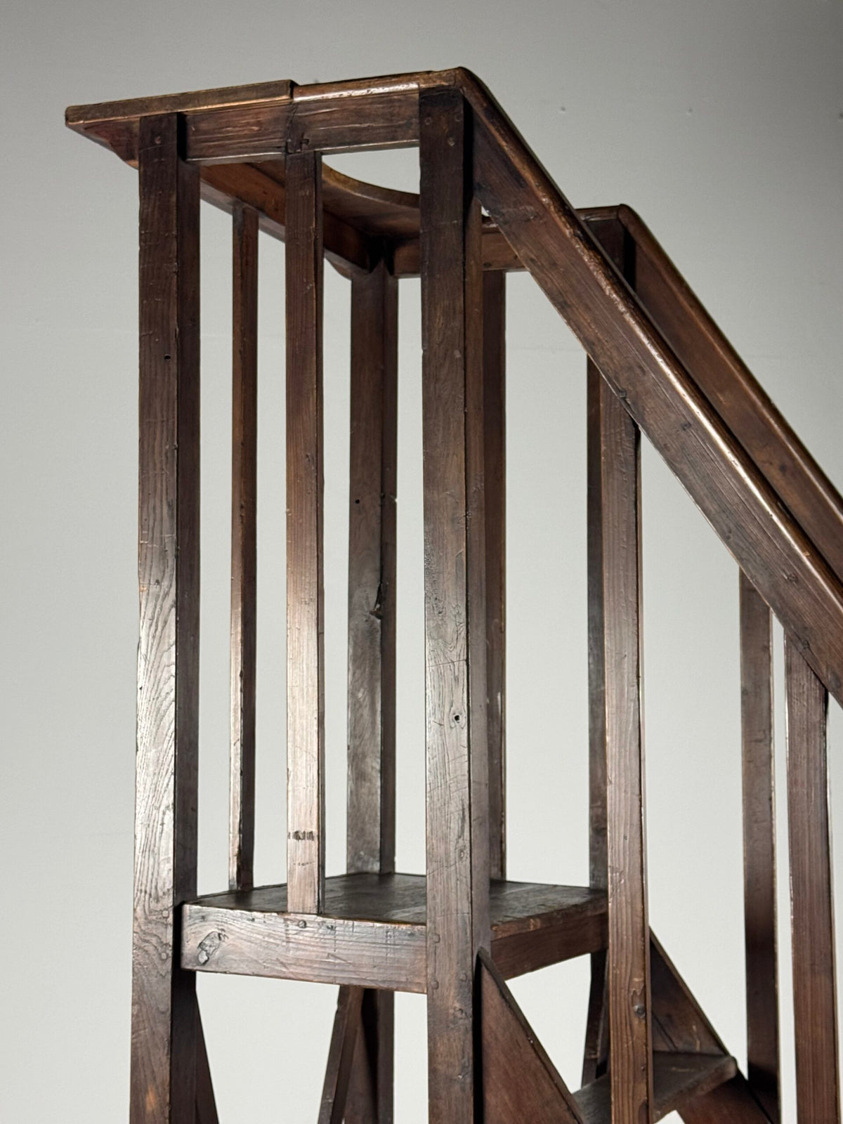 Rolling Library Ladder, Late 19th or Early 20th Century, photo 24