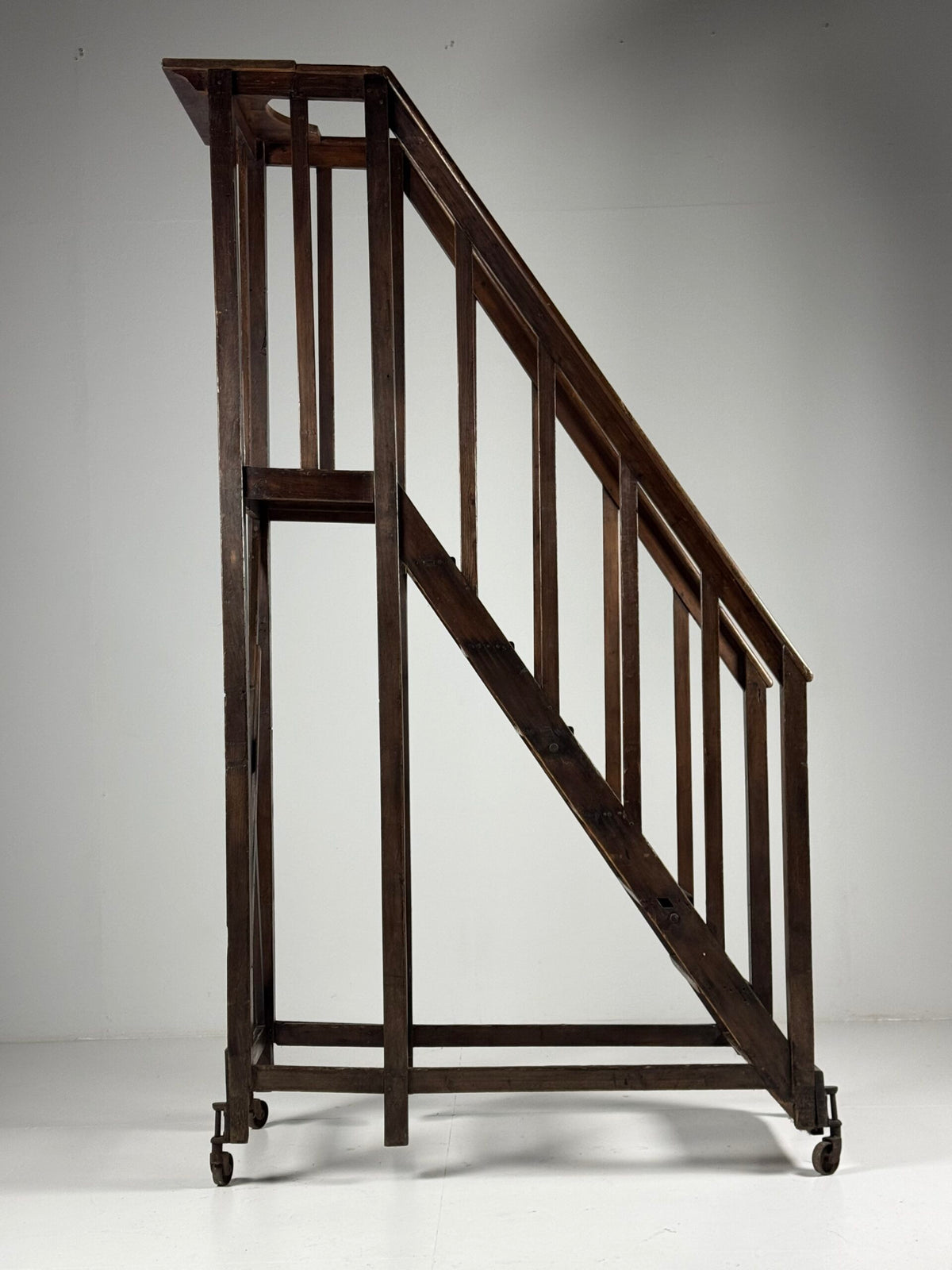 Rolling Library Ladder, Late 19th or Early 20th Century, photo 12