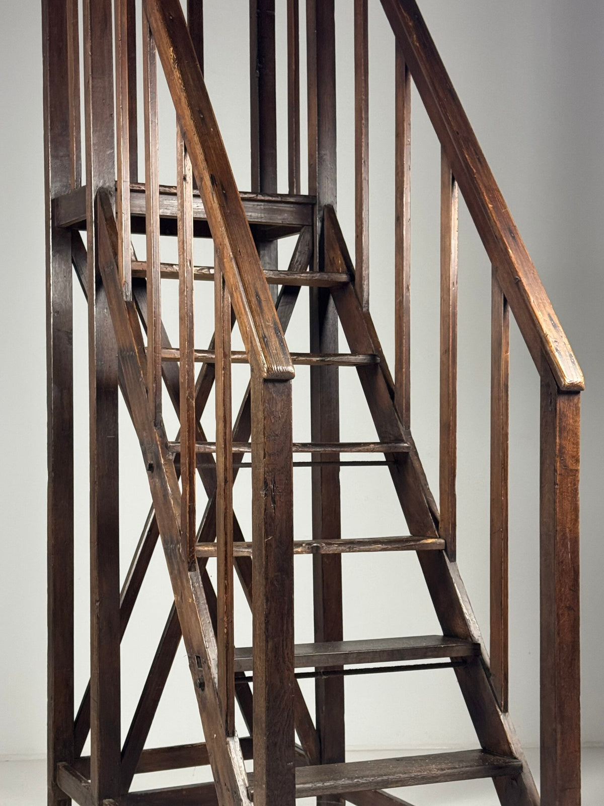 Rolling Library Ladder, Late 19th or Early 20th Century, photo 3