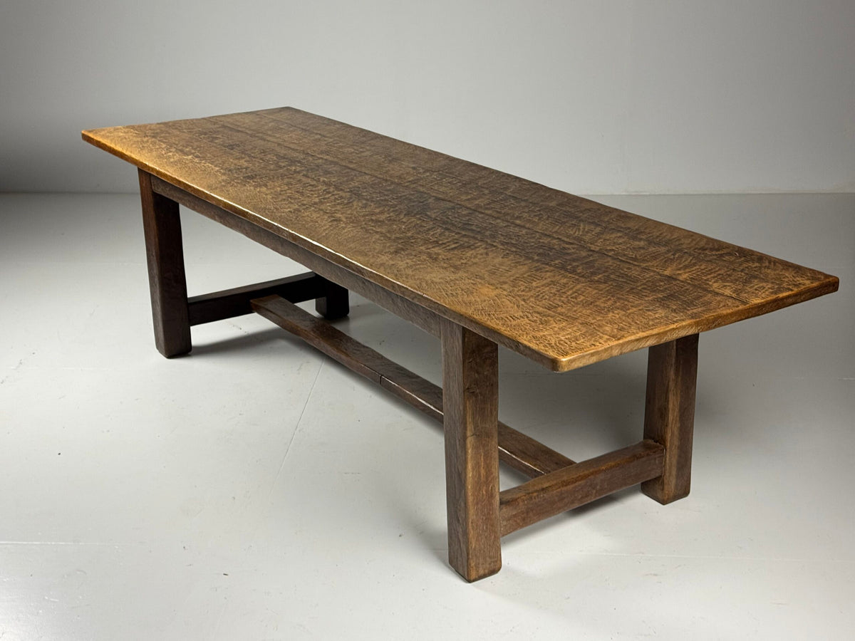 Belgian Oak Refectory Table, 280 cm, photo 1