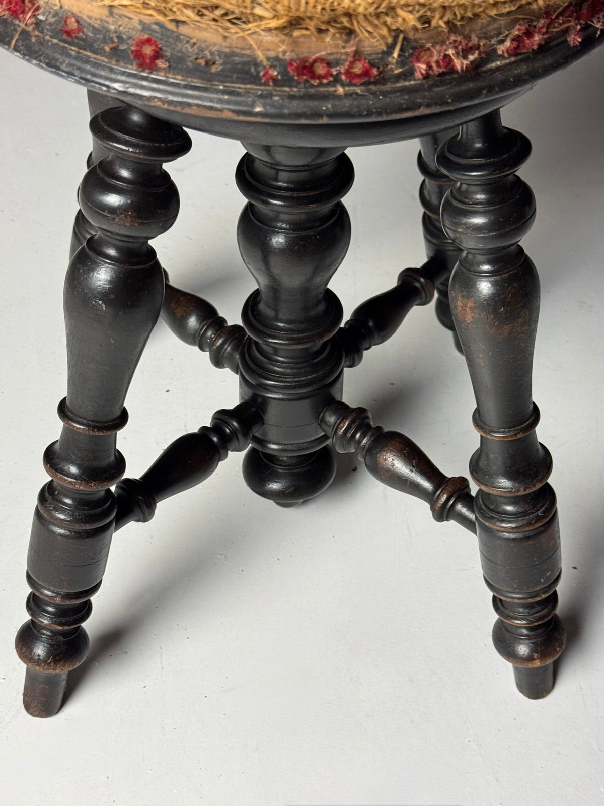 Antique Piano Stool, circa 1880 to 1900, photo 8