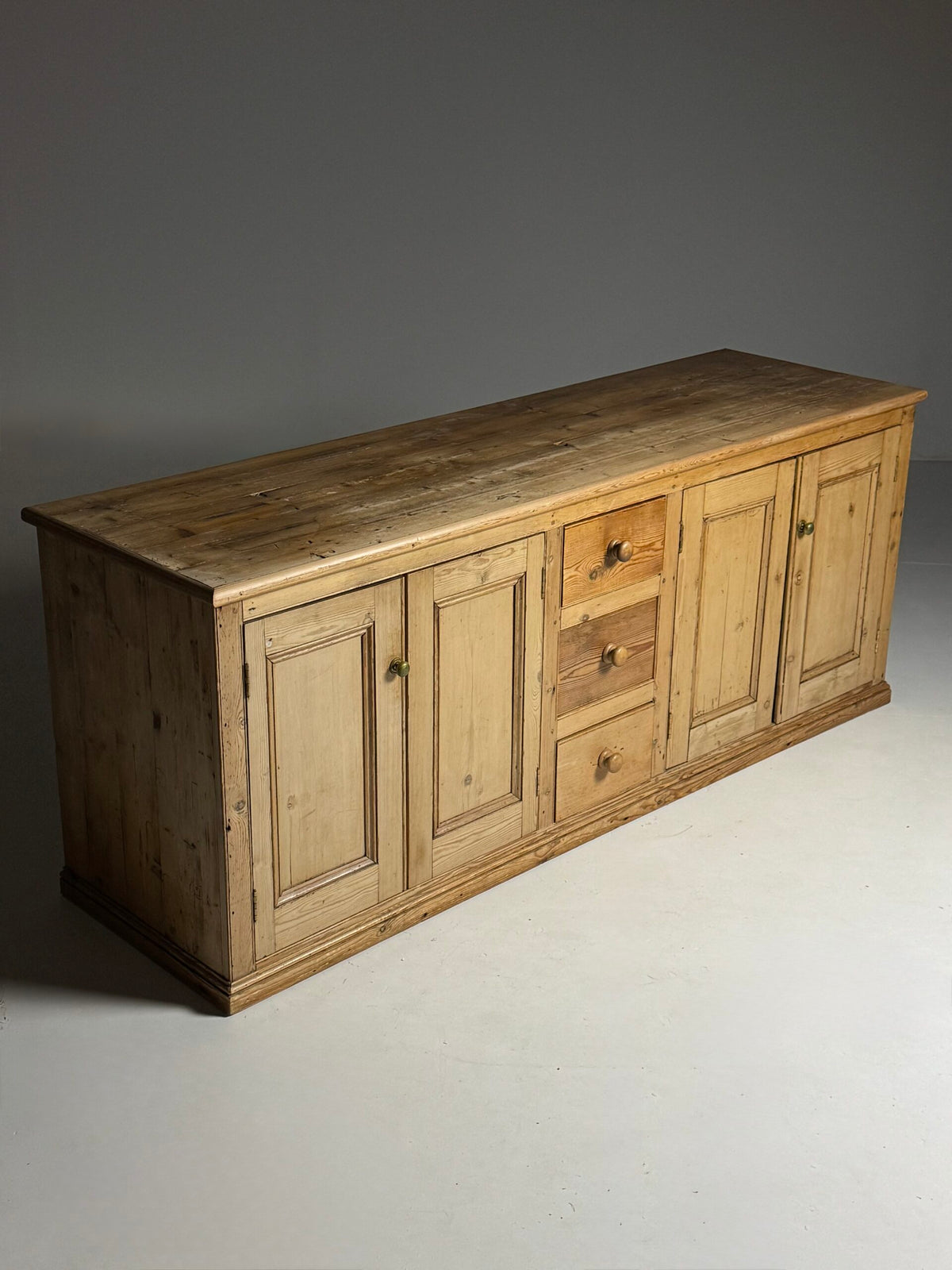 English Pine Sideboard, 19th Century, photo 22