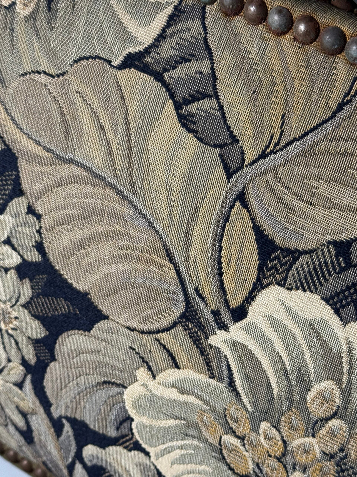 Pair of French Armchairs with Floral Upholstery, c. 1900, photo 5