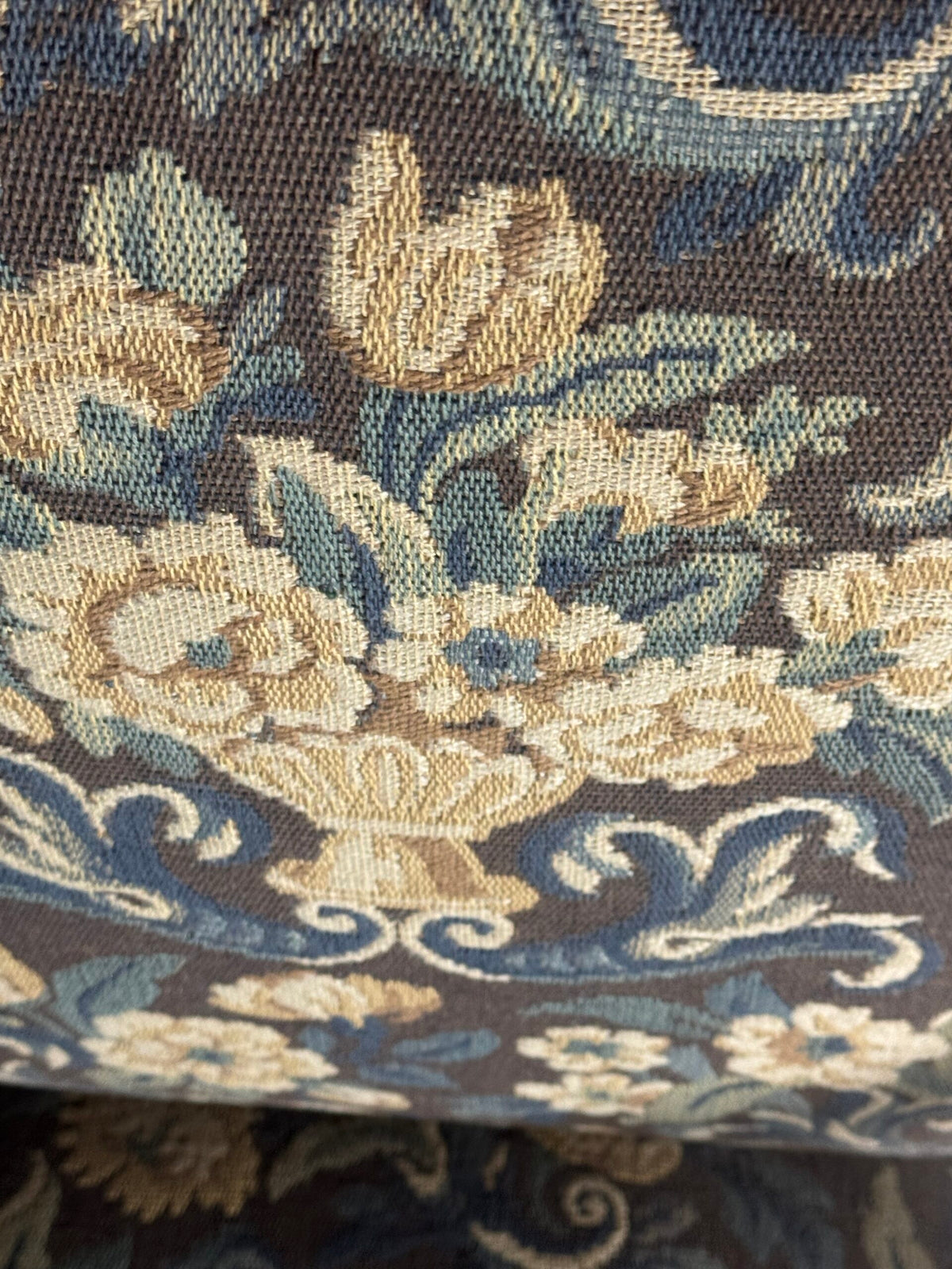 Pair of Large Os de Mouton Armchairs in Tapestry Upholstery, c. 1900, photo 14