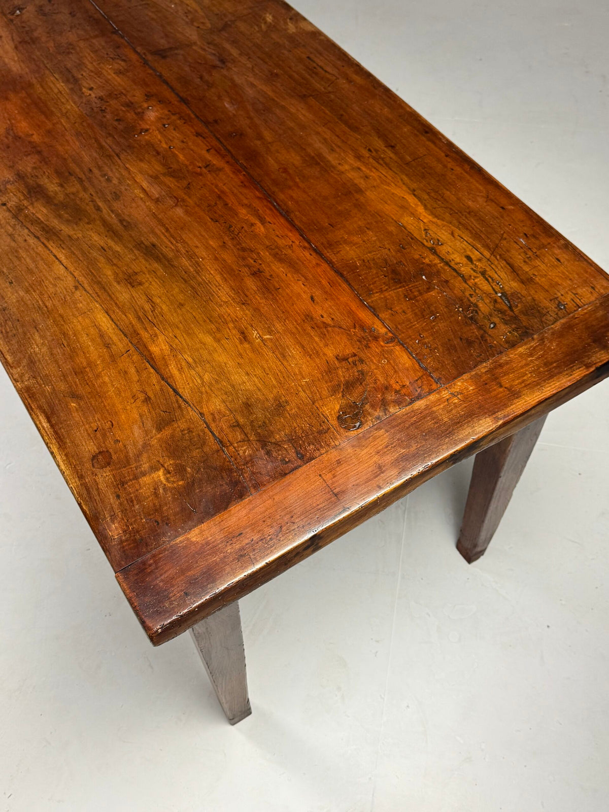 French Farmhouse Dining Table, 292 cm, Fruitwood, Early 19th Century, photo 5