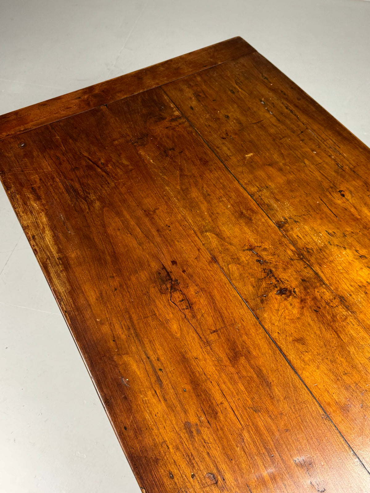 French Farmhouse Dining Table, 292 cm, Fruitwood, Early 19th Century, photo 3