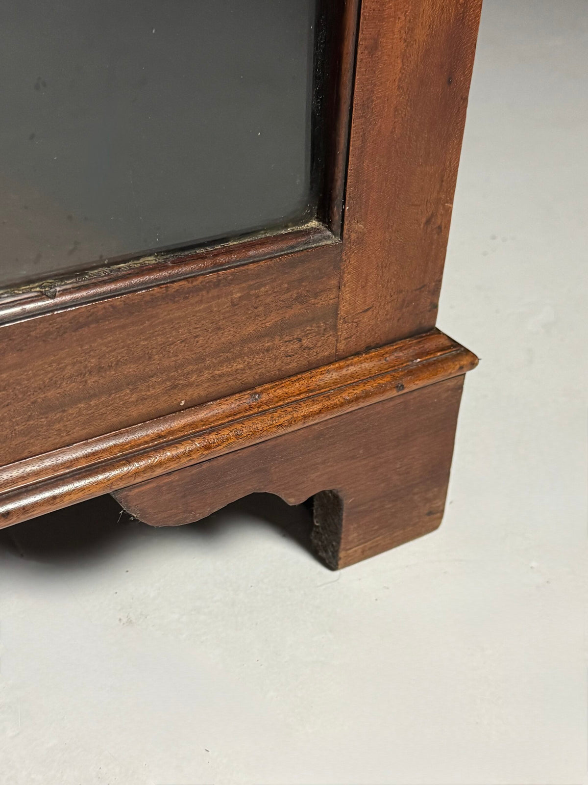 English Mahogany Display Cabinet or Small Bookcase, Late 19th Century, photo 5