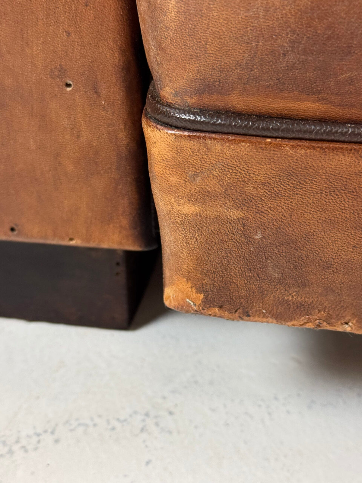 Pair of French Leather Club Chairs, 1930 to 1940, photo 9