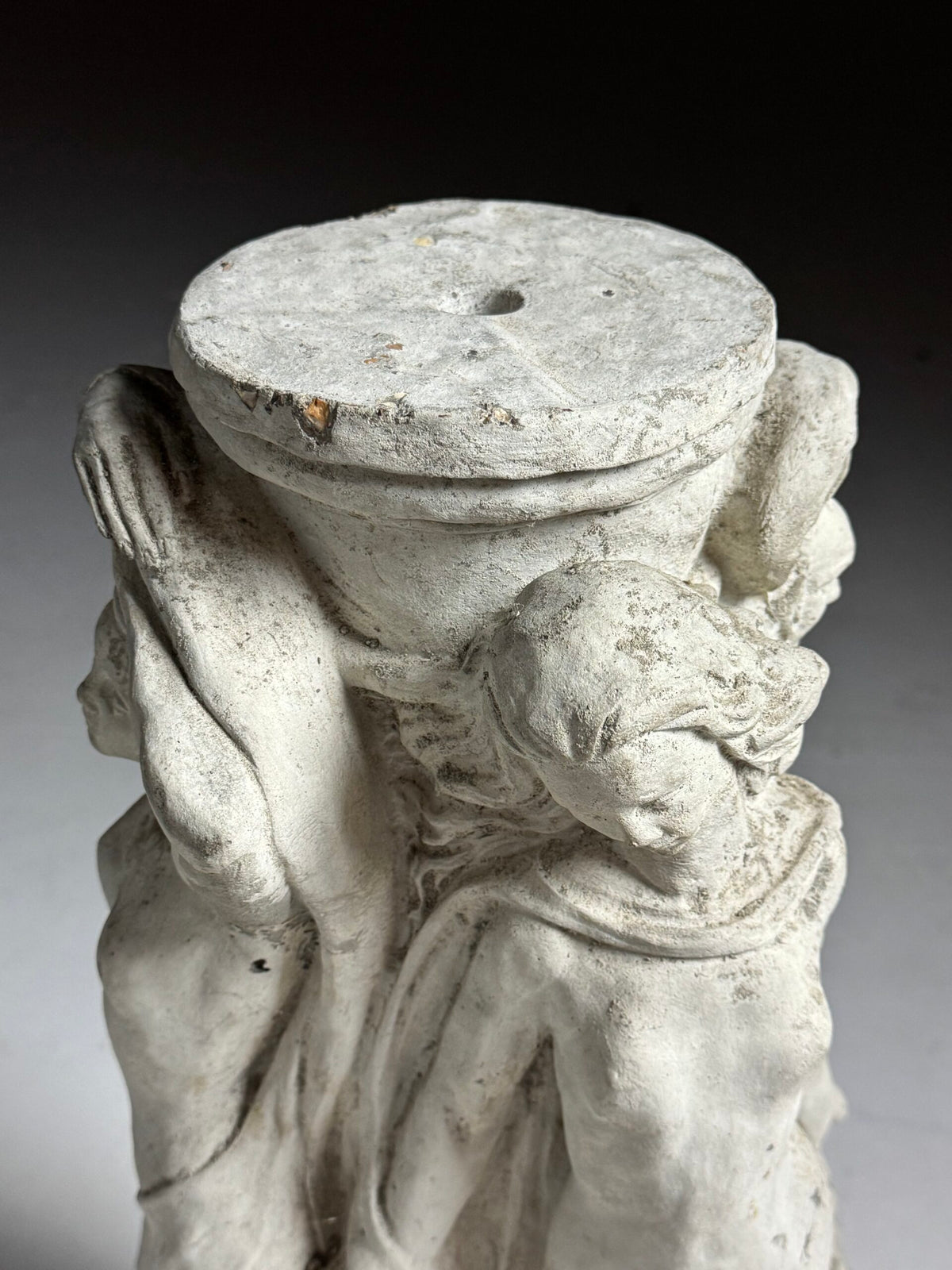Concrete Garden Statue of The Three Graces, photo 3