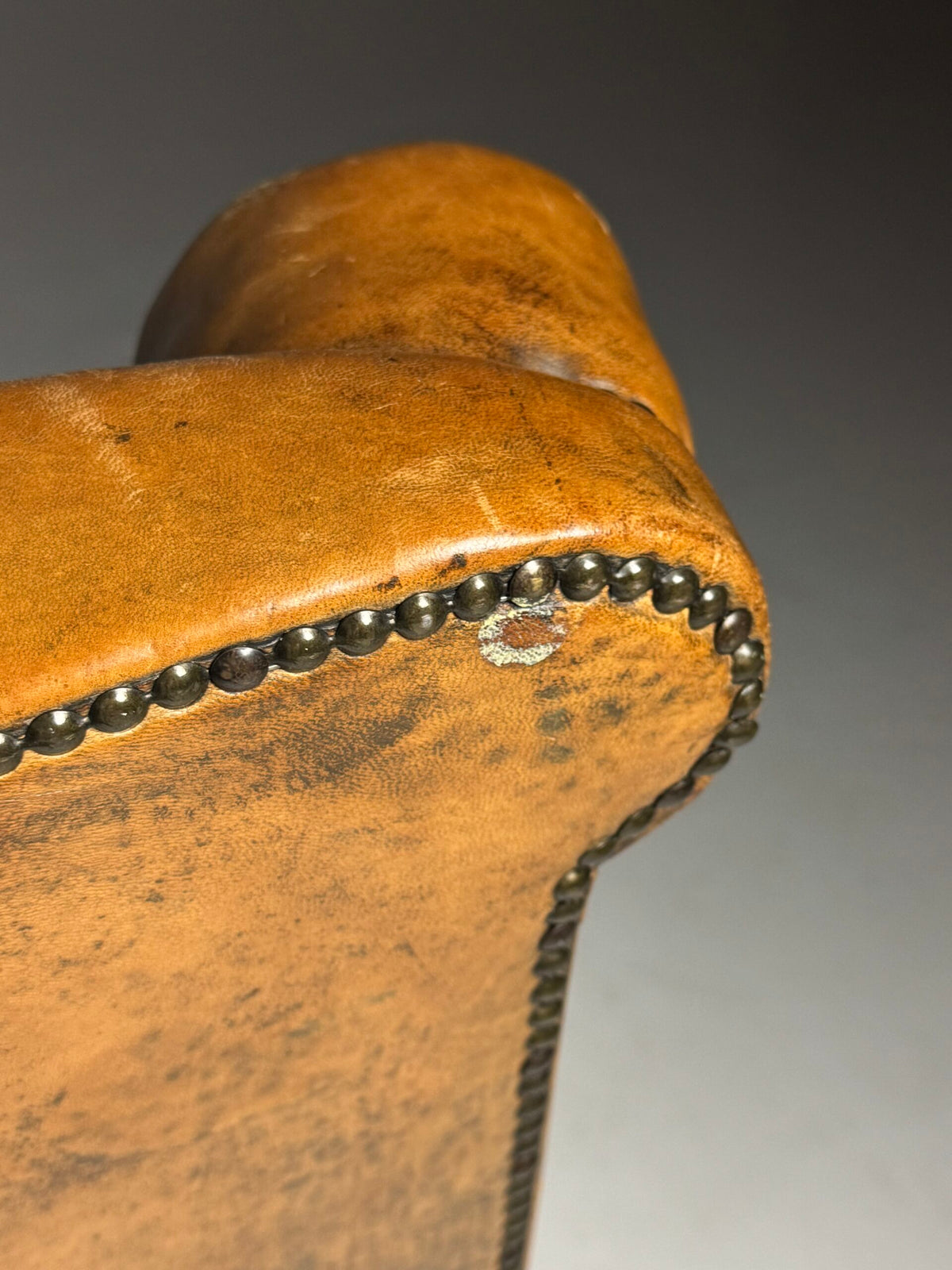 Sheepskin Leather Sofa Bench, Mid to Late 20th Century, photo 18