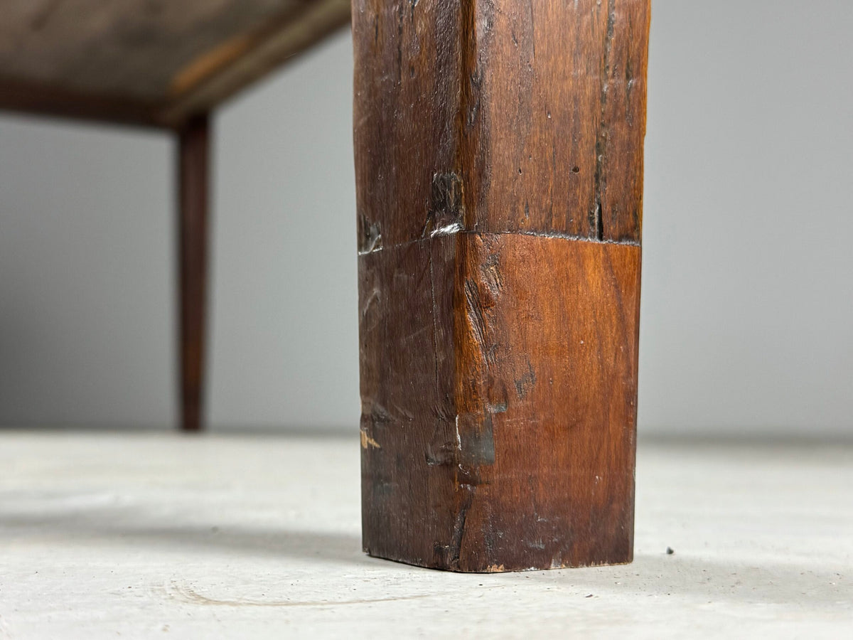 French Farmhouse Dining Table, 242 cm, Early 19th Century, photo 10