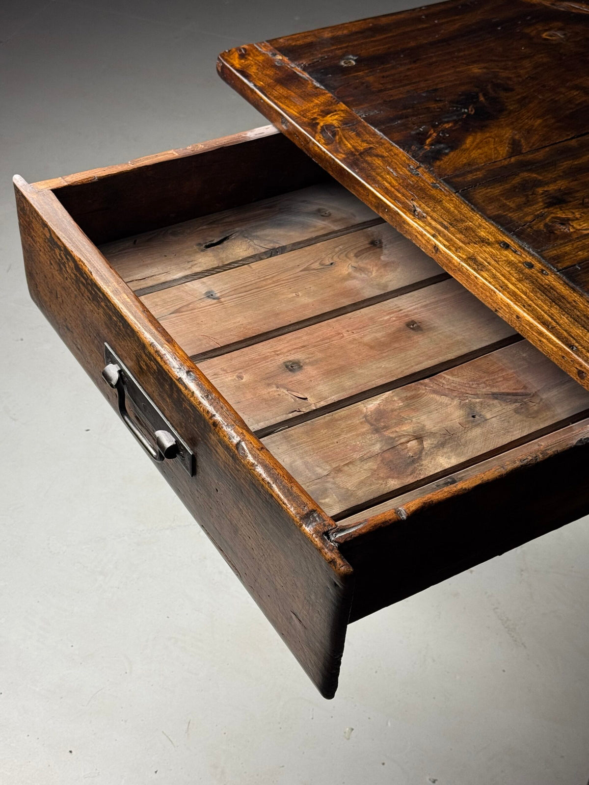 French Farmhouse Dining Table, 242 cm, Early 19th Century, photo 26