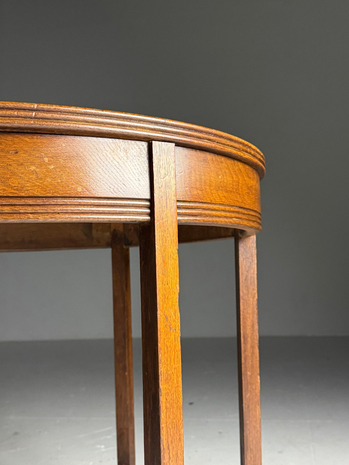 Oak Coffee Table or Center Table, Belgium, Early 1900s, photo 15