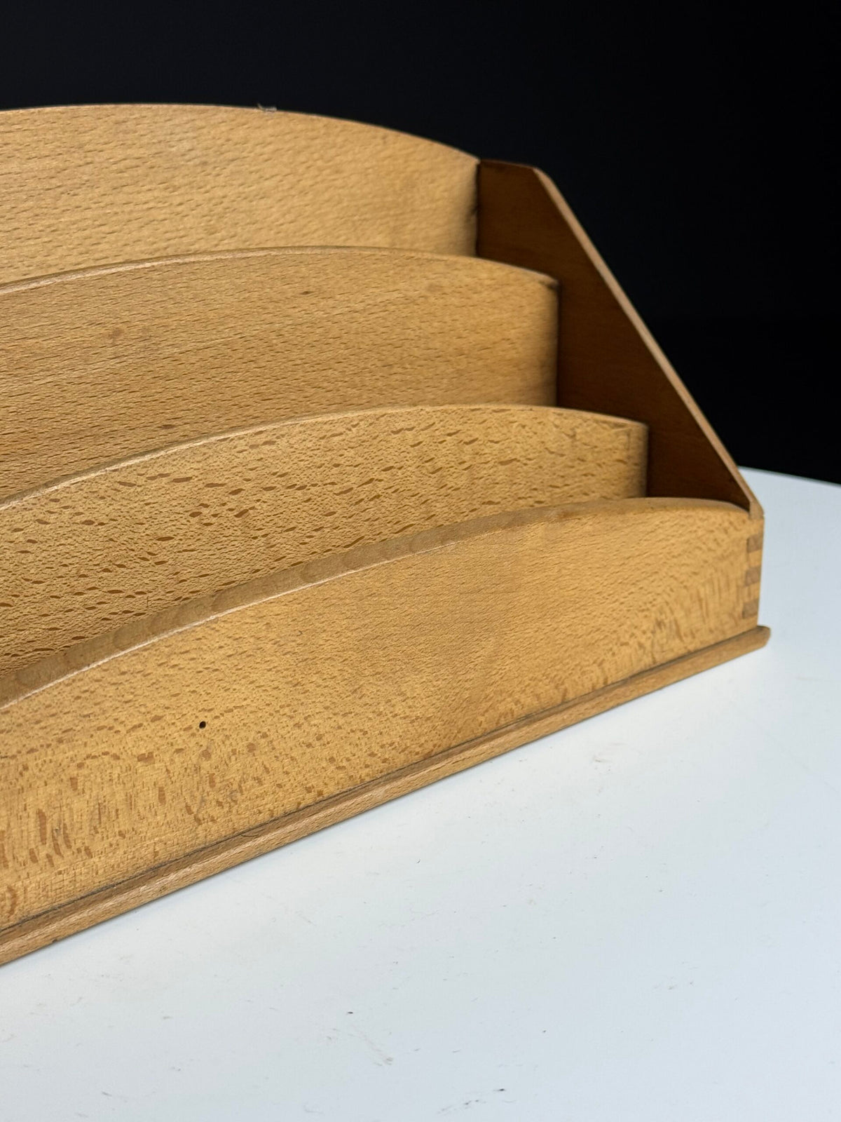 Solid Oak Desk Organiser, France, Late 20th Century, photo 8