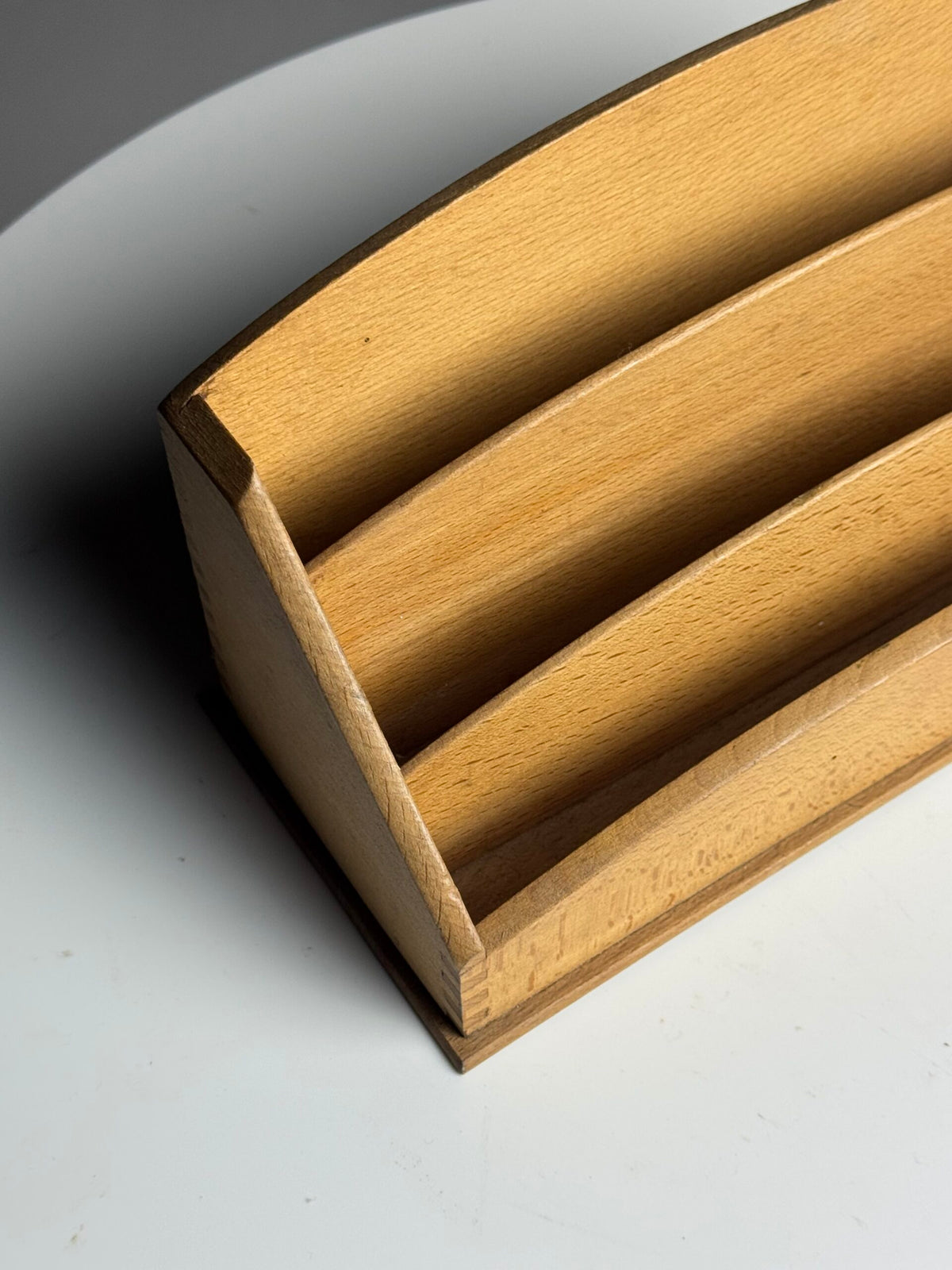 Solid Oak Desk Organiser, France, Late 20th Century, photo 7