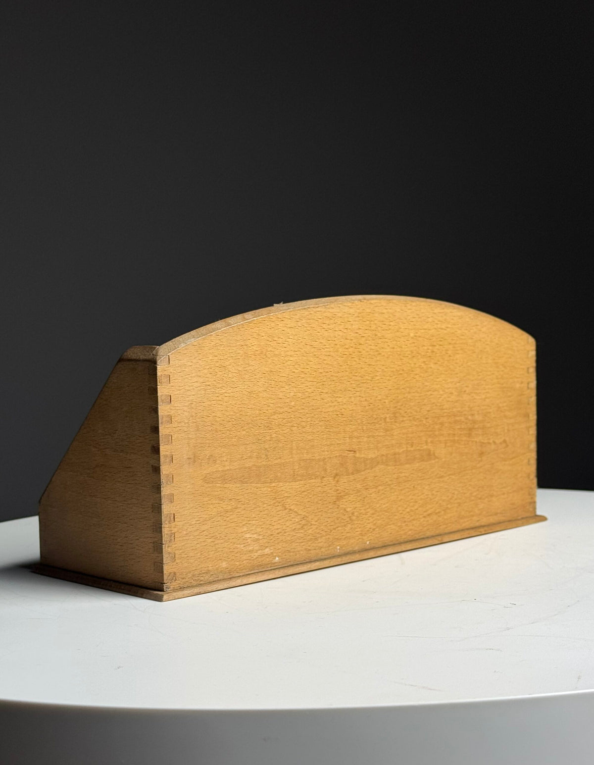 Solid Oak Desk Organiser, France, Late 20th Century, photo 2