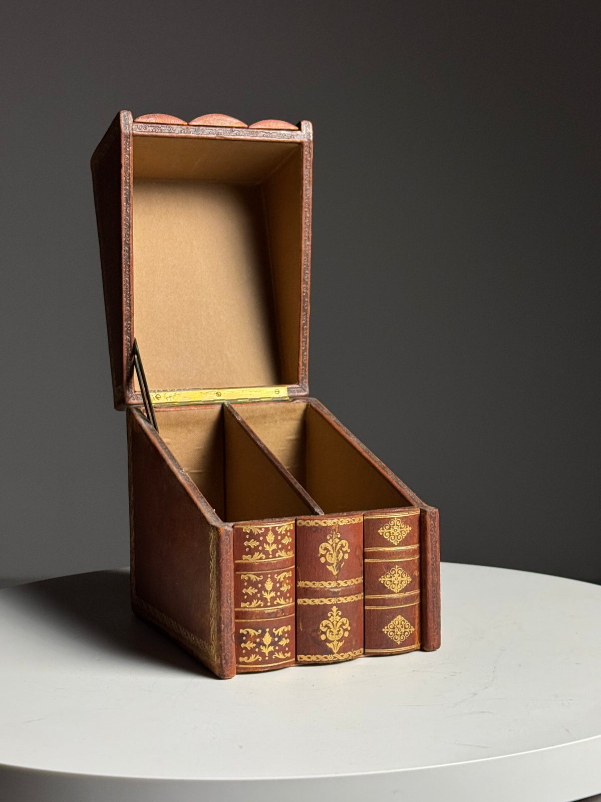 French Faux Book Box, 20th Century, photo 9