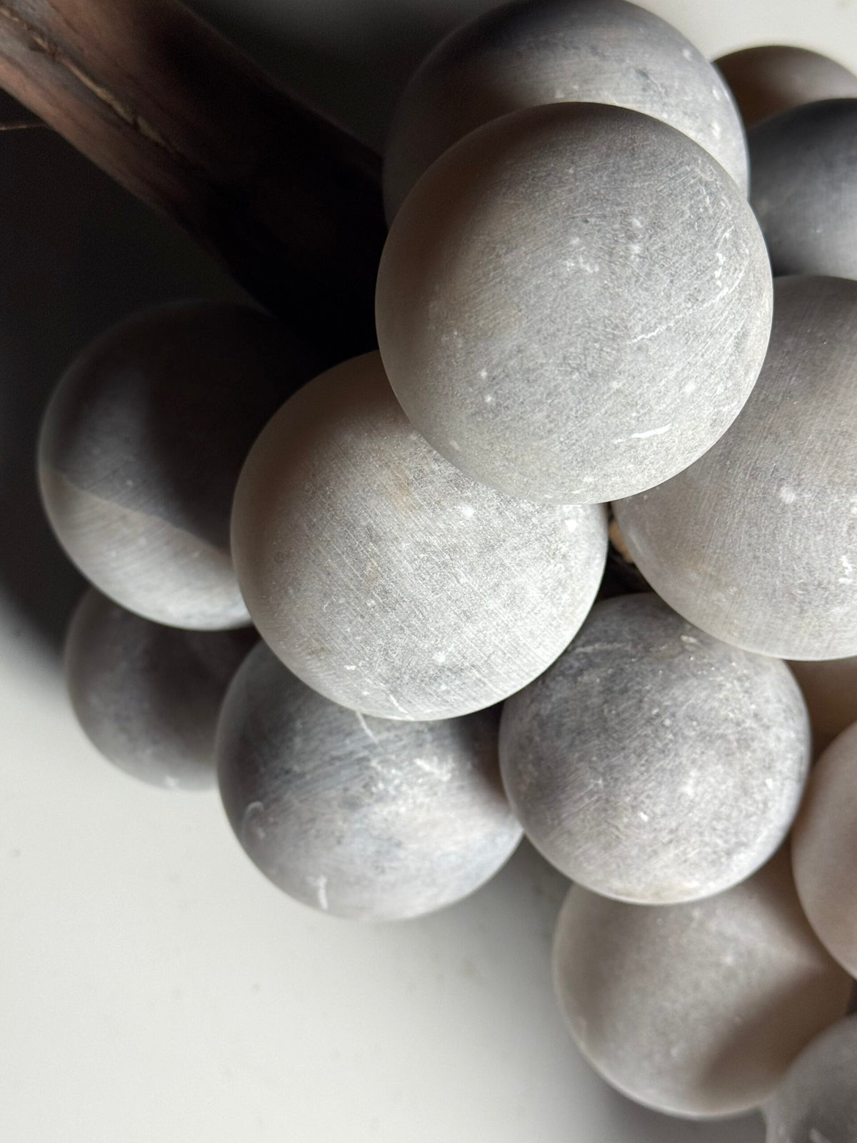 Large Grey Alabaster Bunch of Grapes, Italy, photo 2