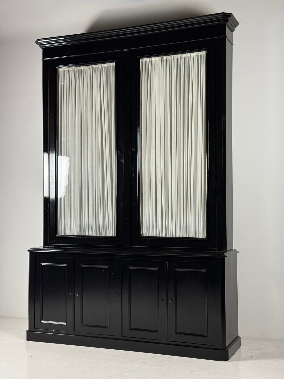 Very Large Louis Philippe Library Bookcase, 303 cm, Late 19th Century, photo 23