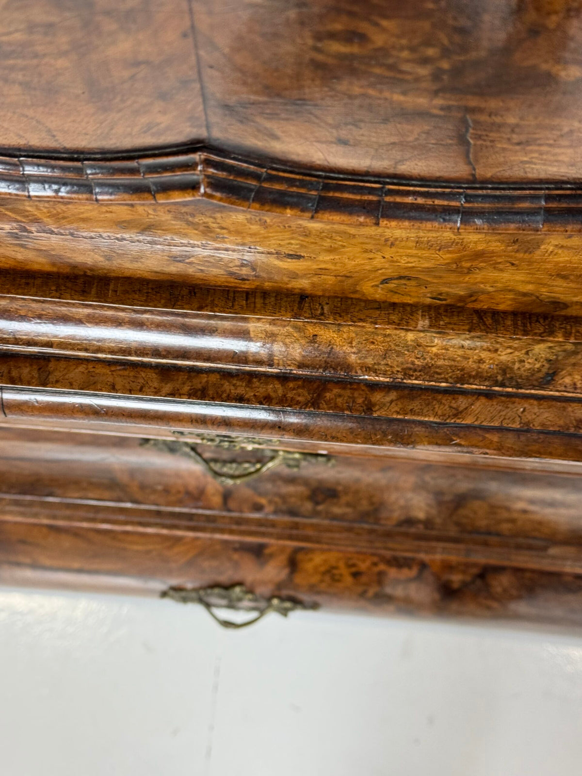 Dutch Burr Walnut Cabinet, circa 1740, photo 39