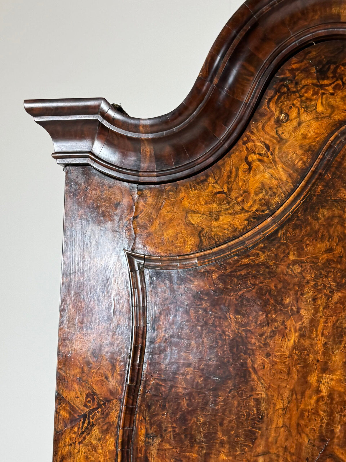 Dutch Burr Walnut Cabinet, circa 1740, photo 24