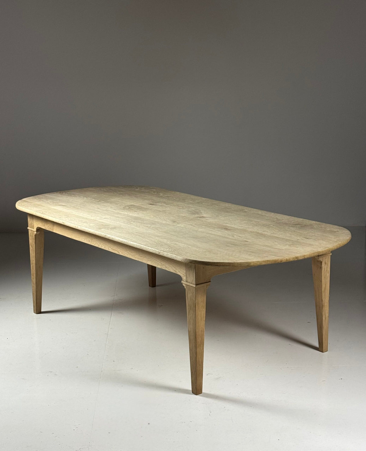 Oval French Style Oak Refectory Table, 250 cm, photo 6