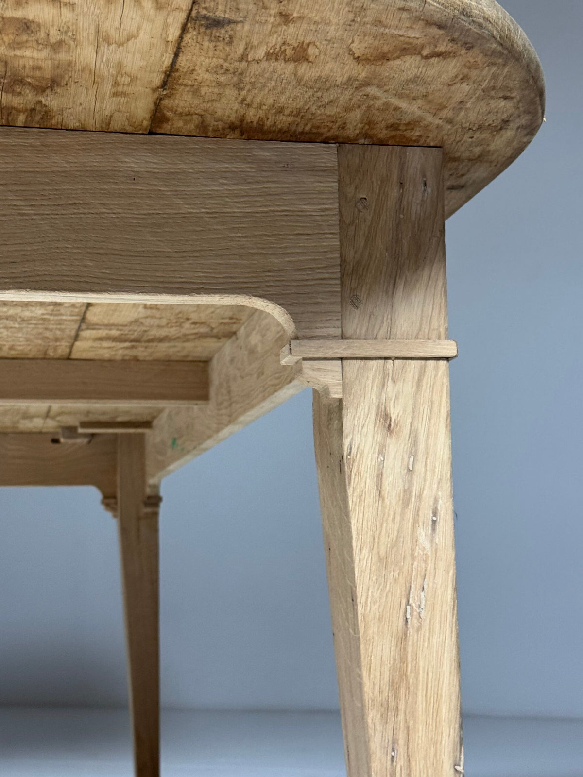 Oval French Style Oak Refectory Table, 250 cm, photo 15