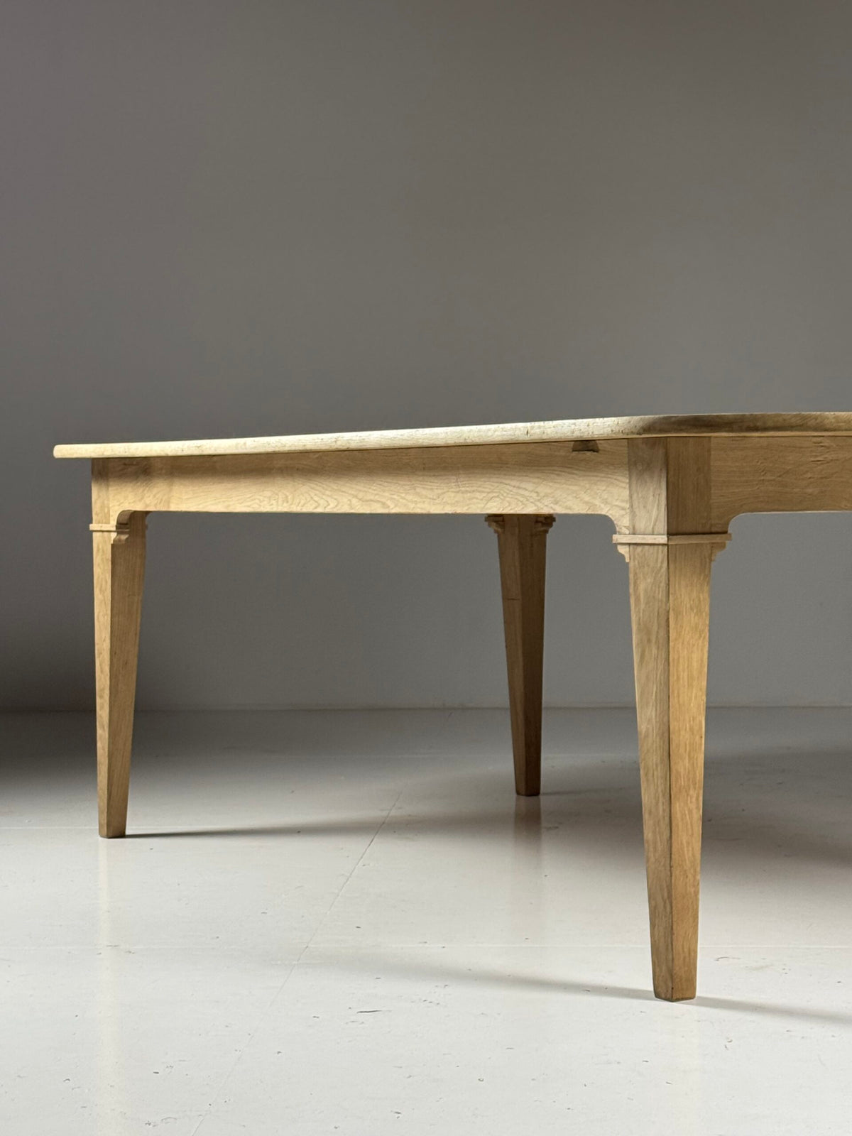 Oval French Style Oak Refectory Table, 250 cm, photo 3