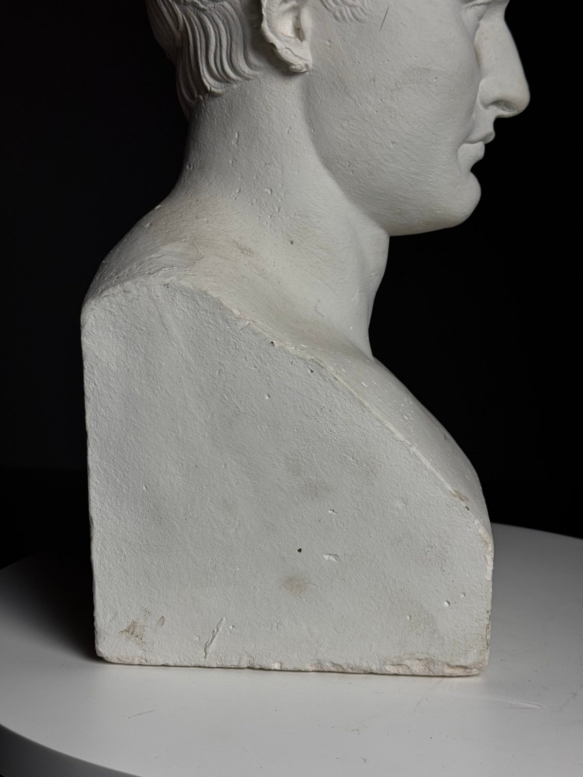 Life-size Plaster Bust of Napoleon, Late 20th Century, photo 15