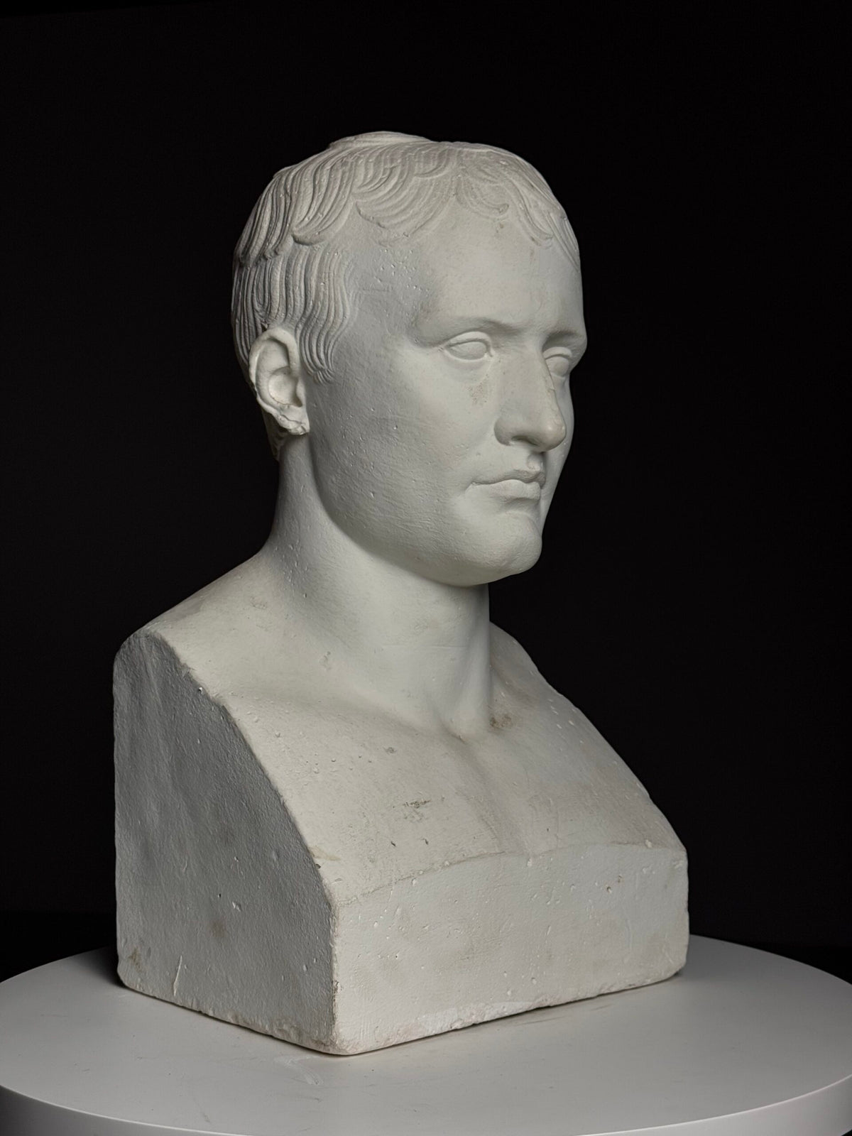 Life-size Plaster Bust of Napoleon, Late 20th Century, photo 13