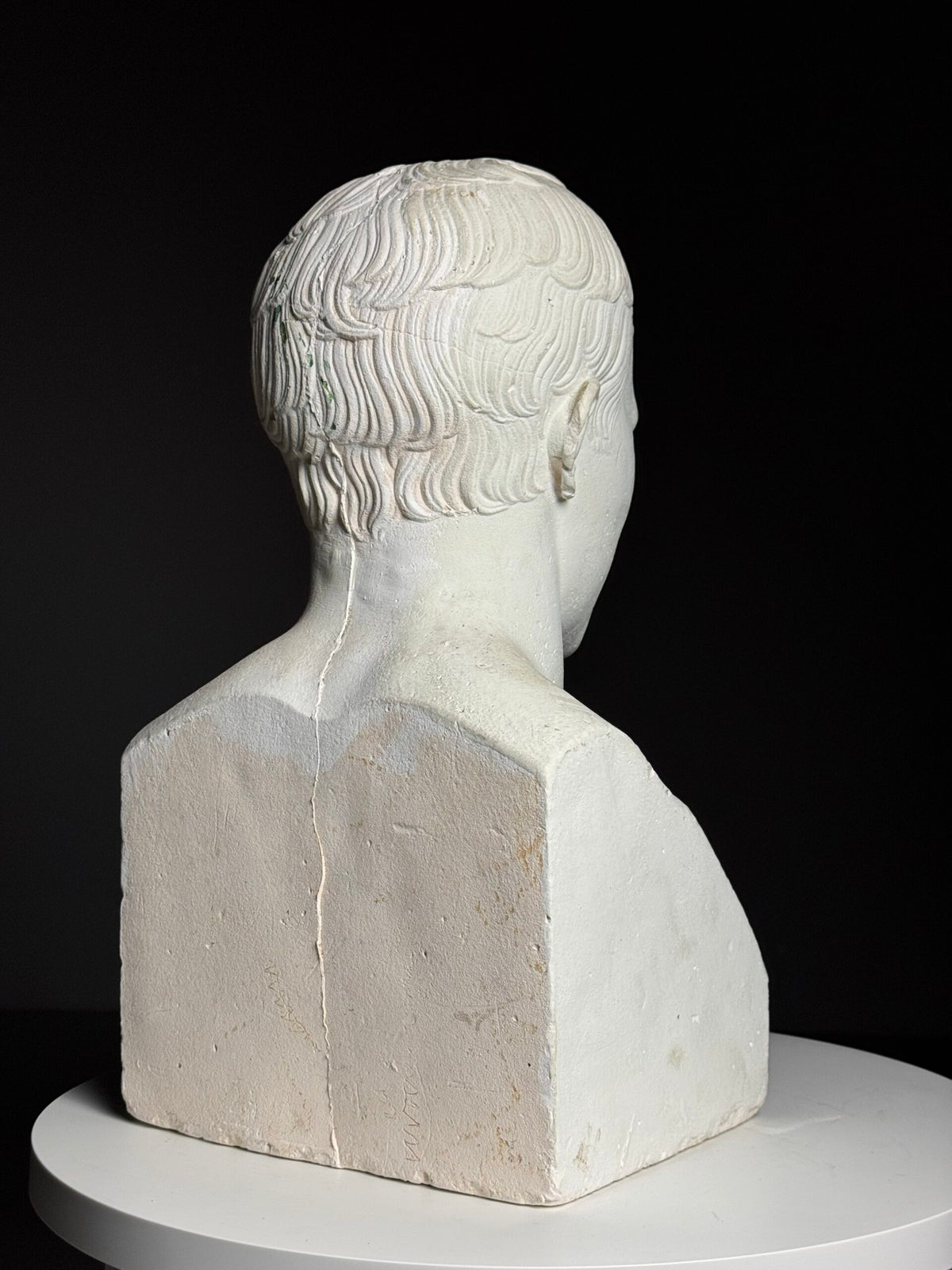 Life-size Plaster Bust of Napoleon, Late 20th Century, photo 12
