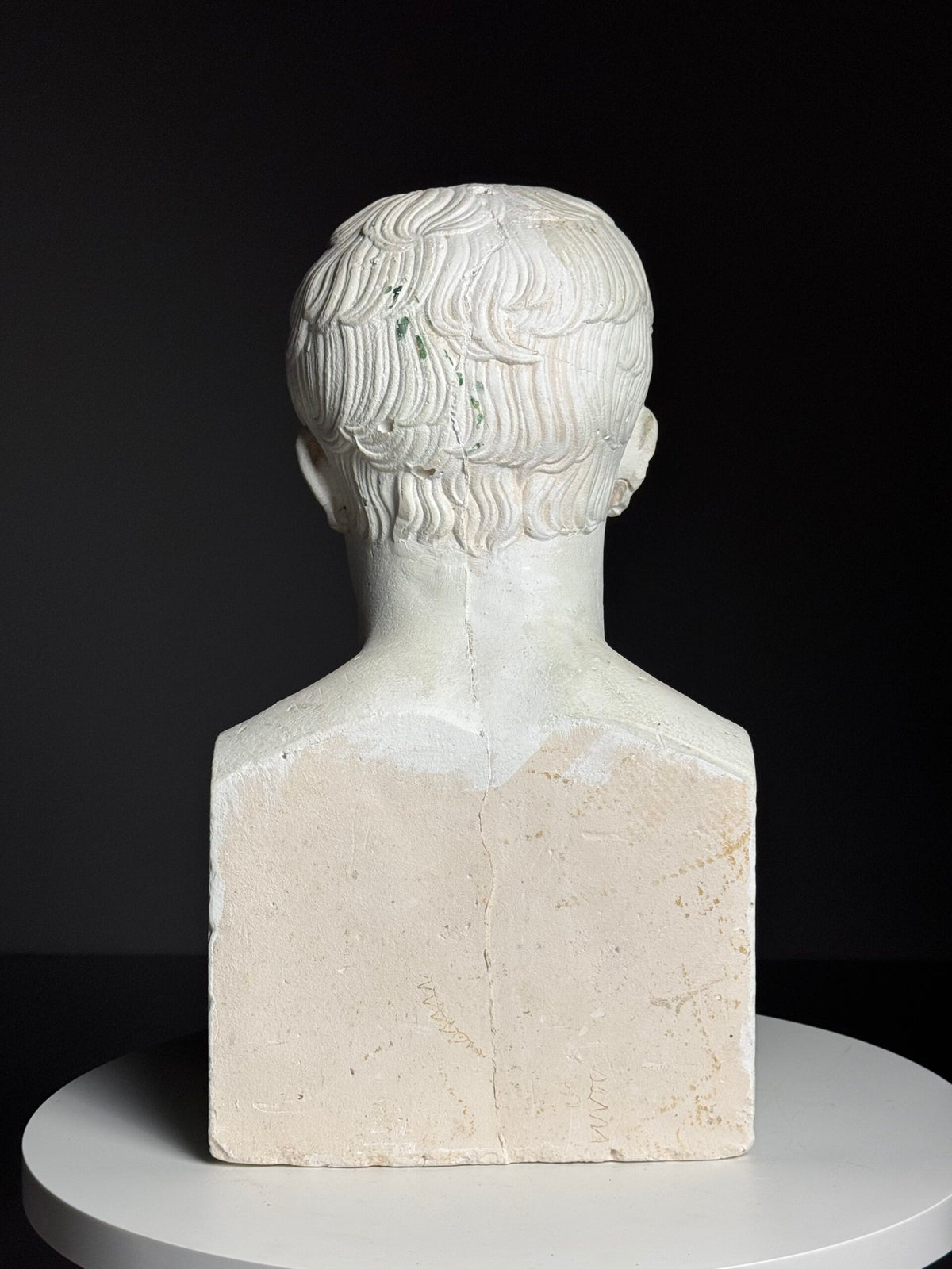 Life-size Plaster Bust of Napoleon, Late 20th Century, photo 10