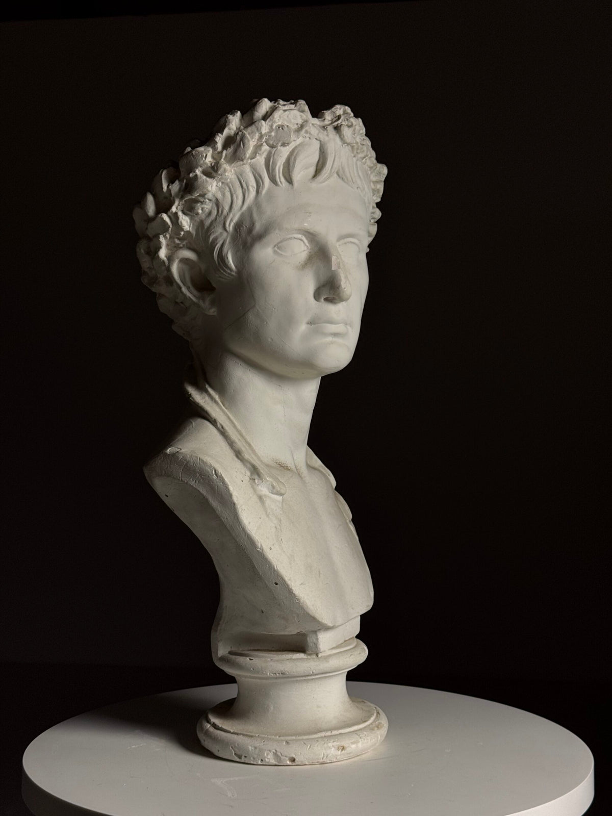 Plaster Bust of Emperor Augustus, Late 20th Century, photo 7
