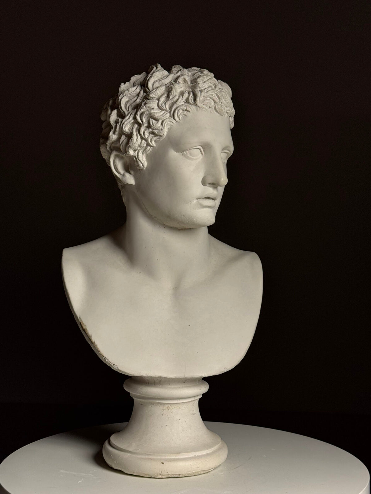 Bust of Meleager, Composite Stone, Late 20th Century, photo 23