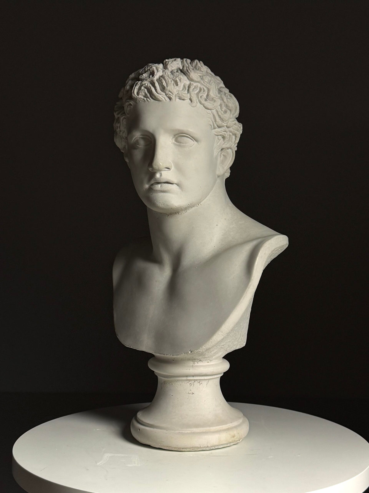 Bust of Meleager, Composite Stone, Late 20th Century, photo 10