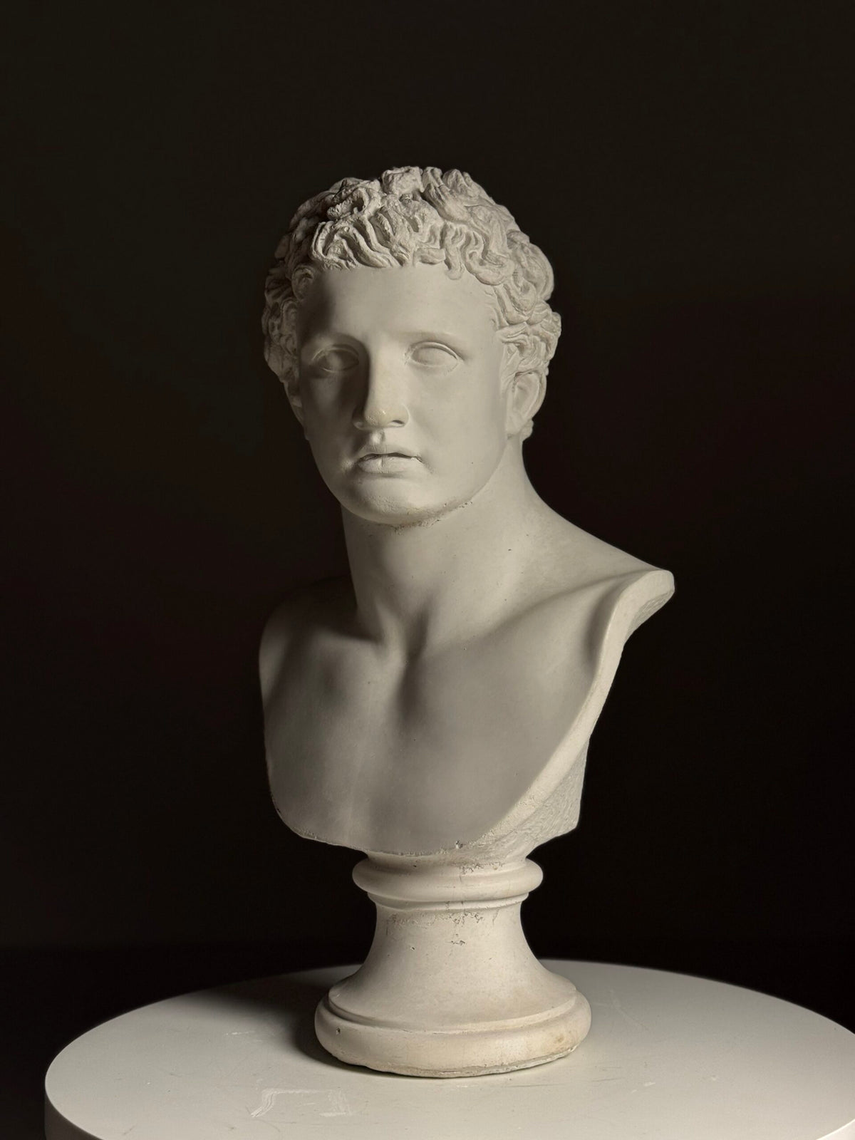 Bust of Meleager, Composite Stone, Late 20th Century, photo 9